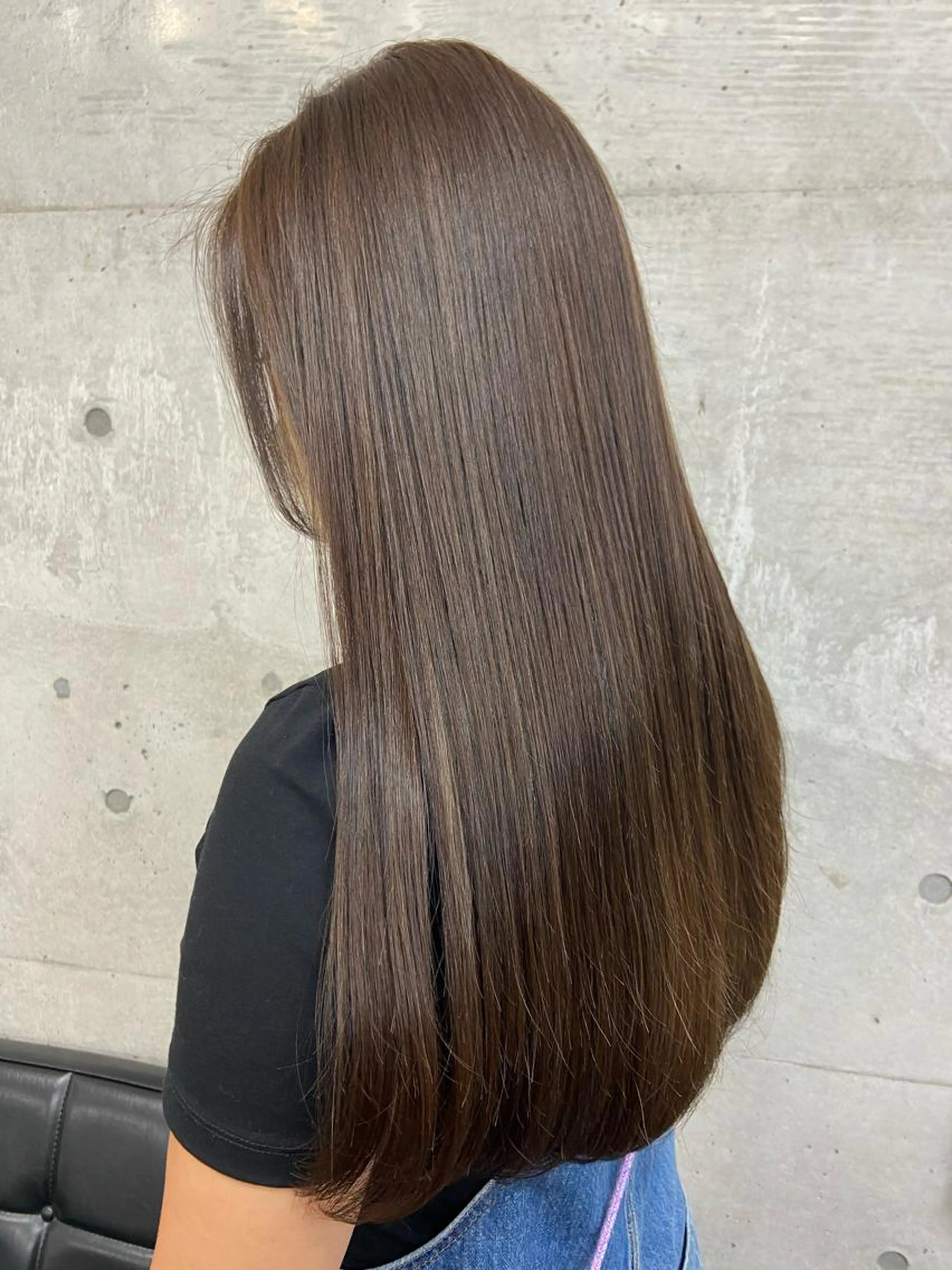 🪩カット+カラー+5step TOKIO トリートメント🪩タンパク質補給型トリートメント❣️サラサラ重視の方に❤️の写真