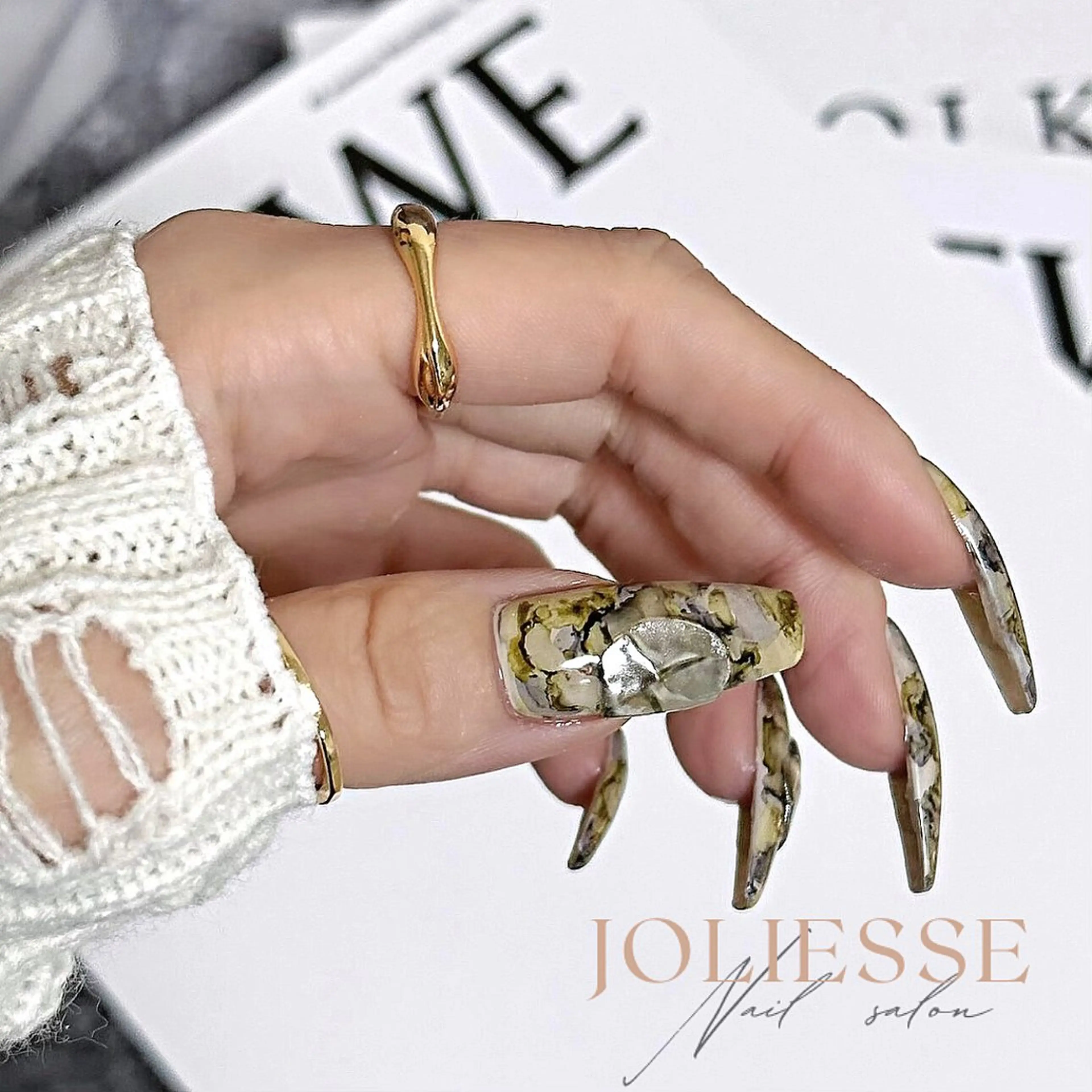 ネイル アートネイル ハンドネイル JOLIESSE Ayumiのネイルデザイン