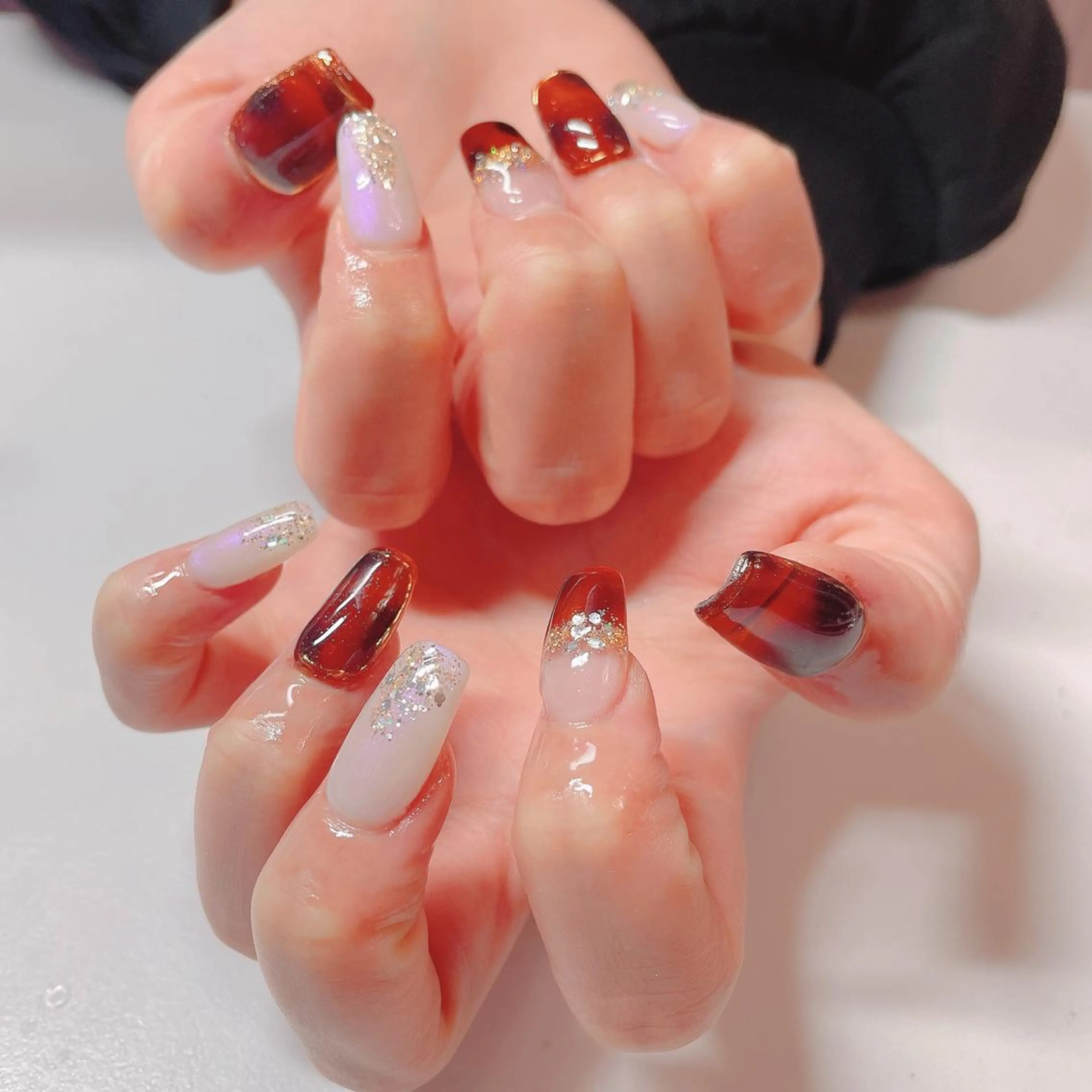 ネイル ハンドネイル ハンドケア パラジェル💅 オフ無料Pi.Harのネイルデザイン