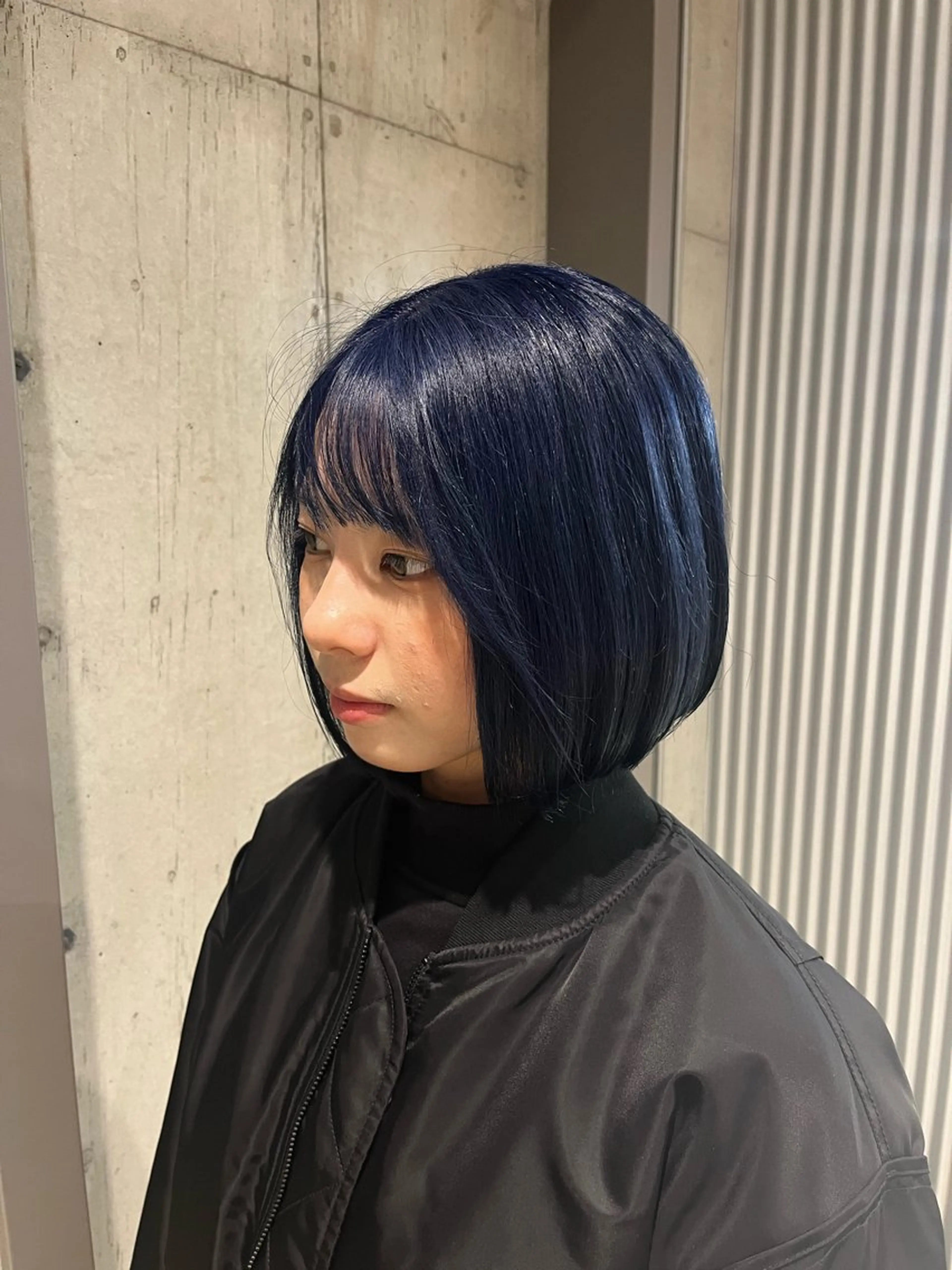 ミディアム カラー ヘアアレンジ カット ヘアカラー トリートメント ボブ×艶カラー 特化・リクト💥のヘアスタイル