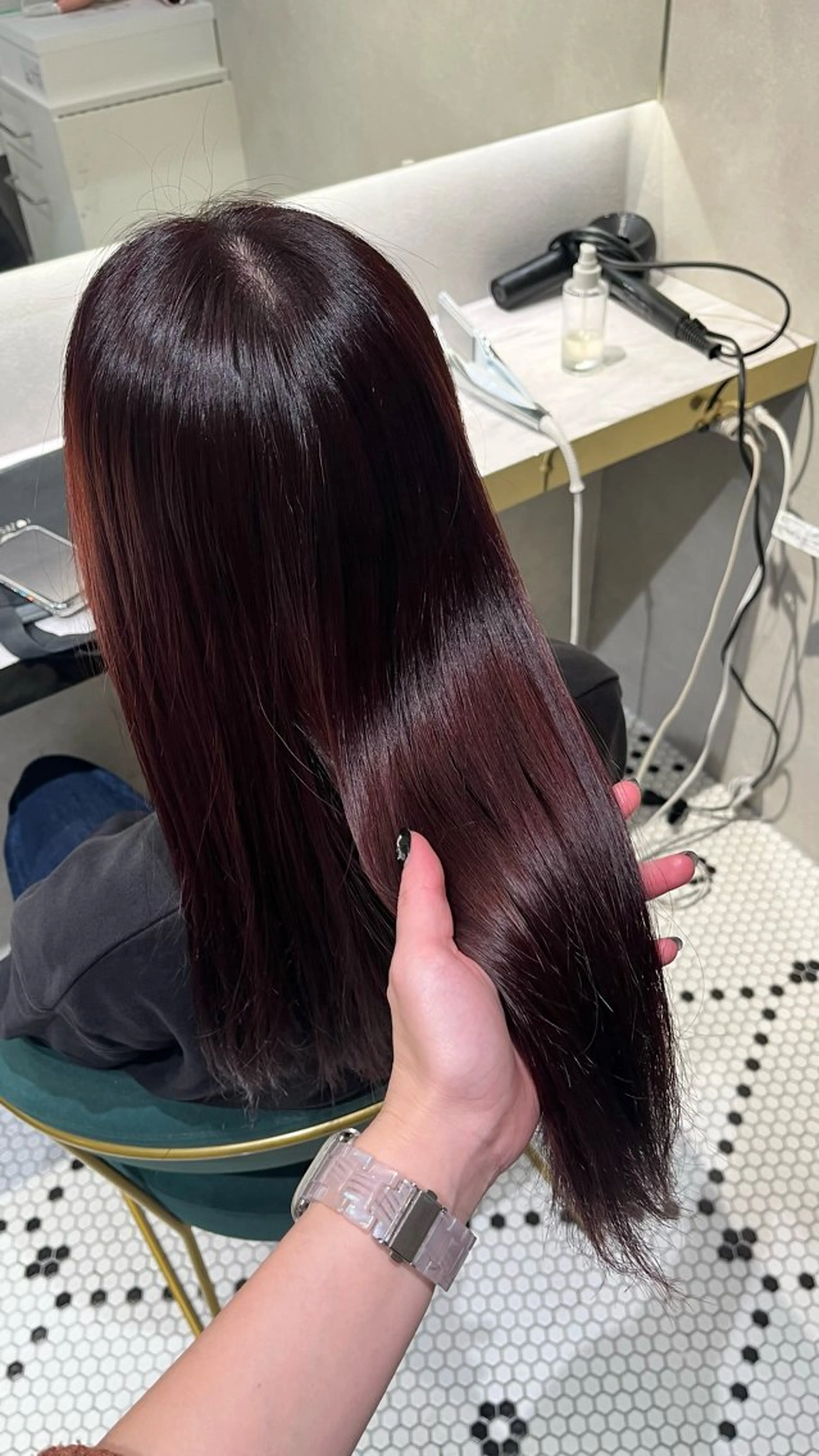 ロング カラー 新宿/ヘアカラー AiNAのヘアスタイル