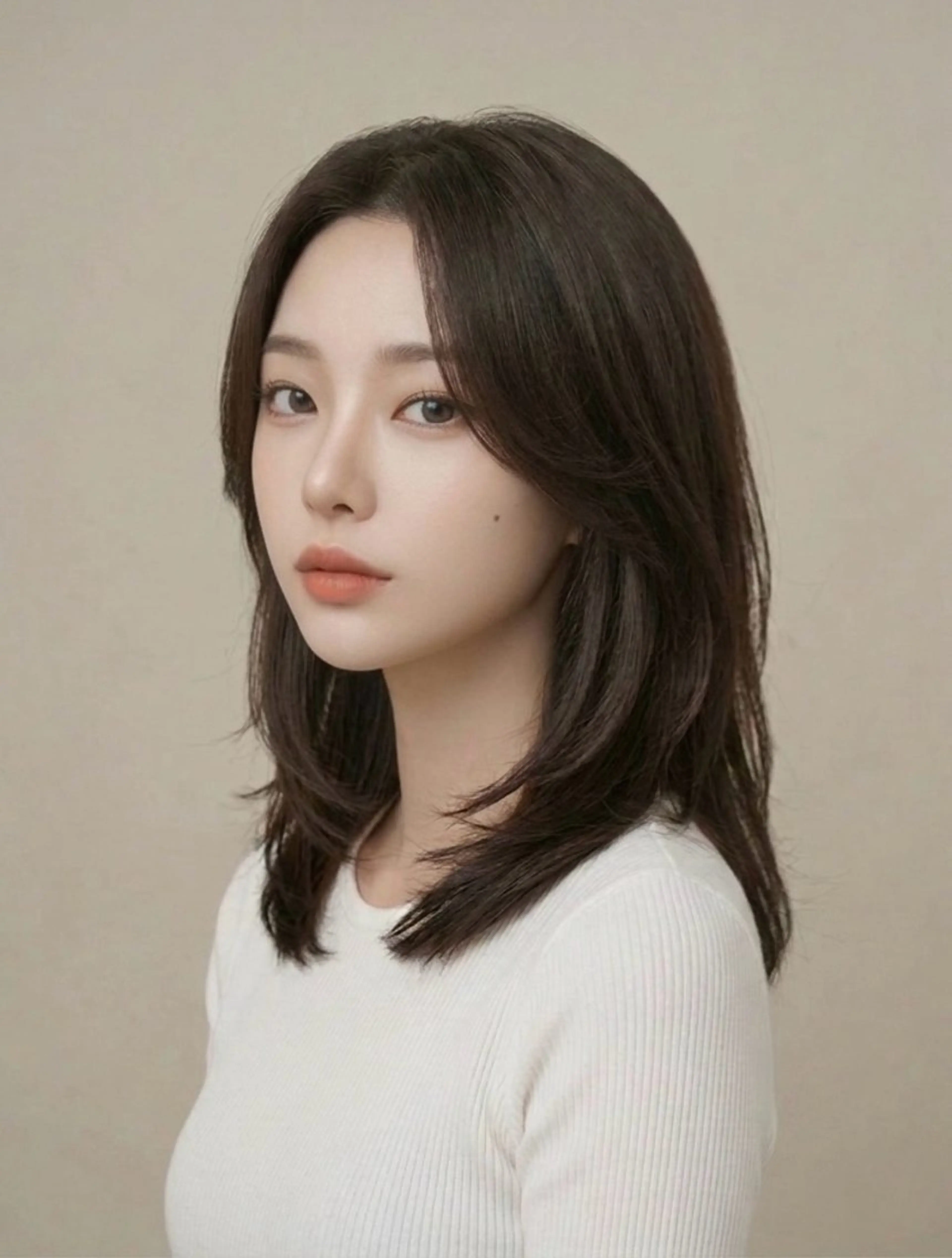 ミディアム ミディアムレイヤー レイヤーカット ボブ🌿さち COA GINZAのヘアスタイル