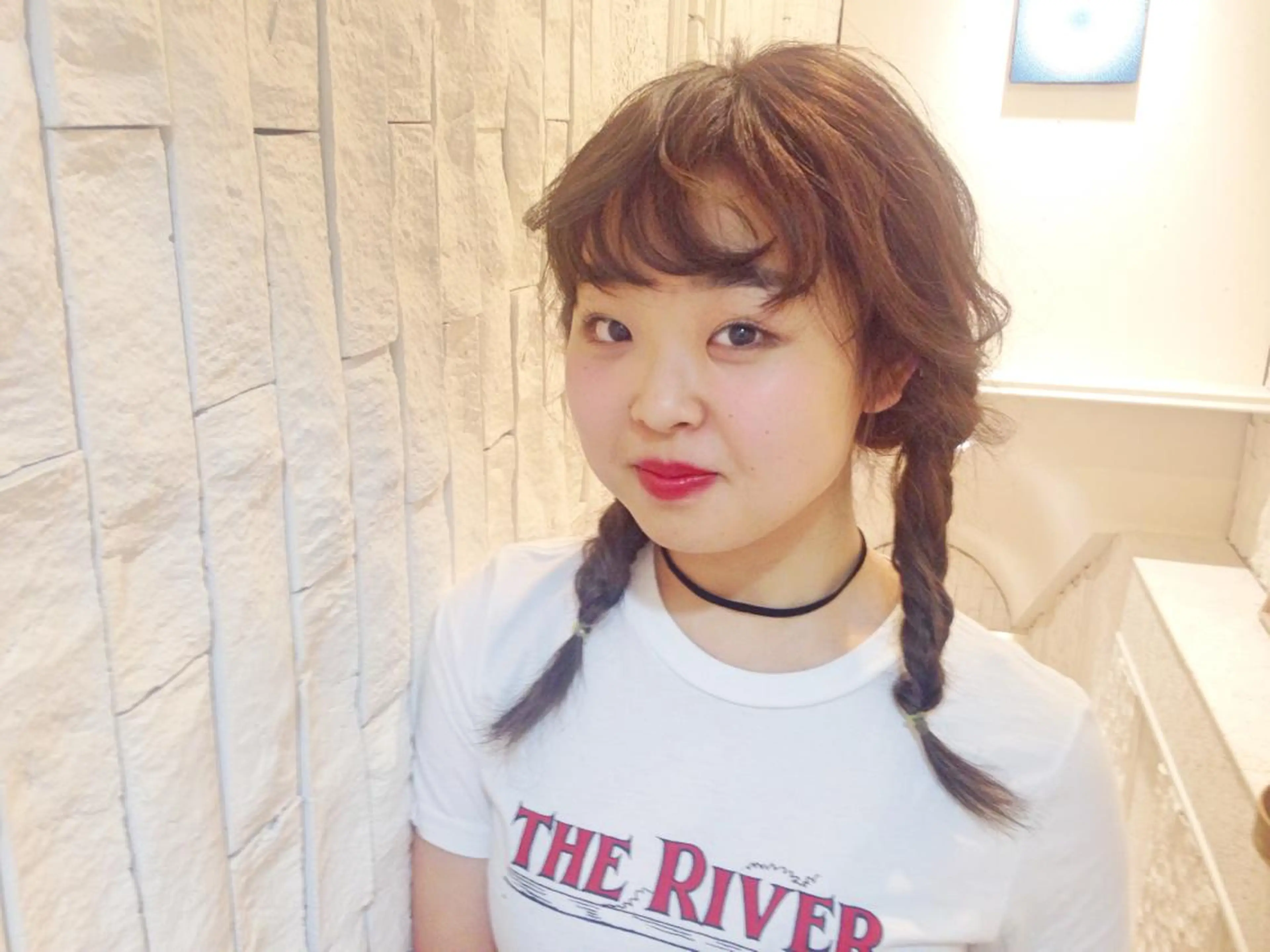 ミディアム アッシュ アッシュグレー ハイライト yuki hair所属・yuki watanabeのヘアスタイル