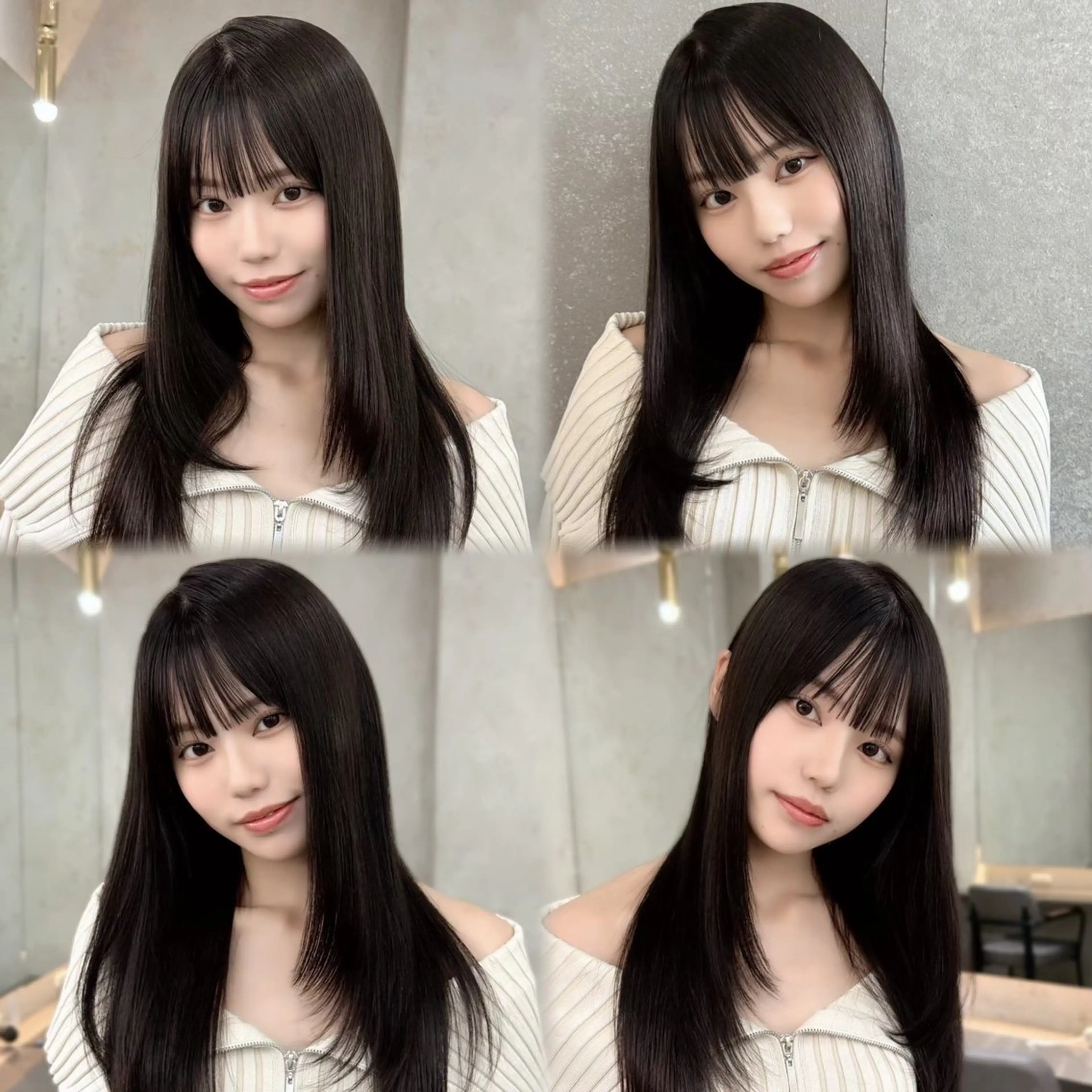 カラー 伊藤 愛莉のヘアスタイル