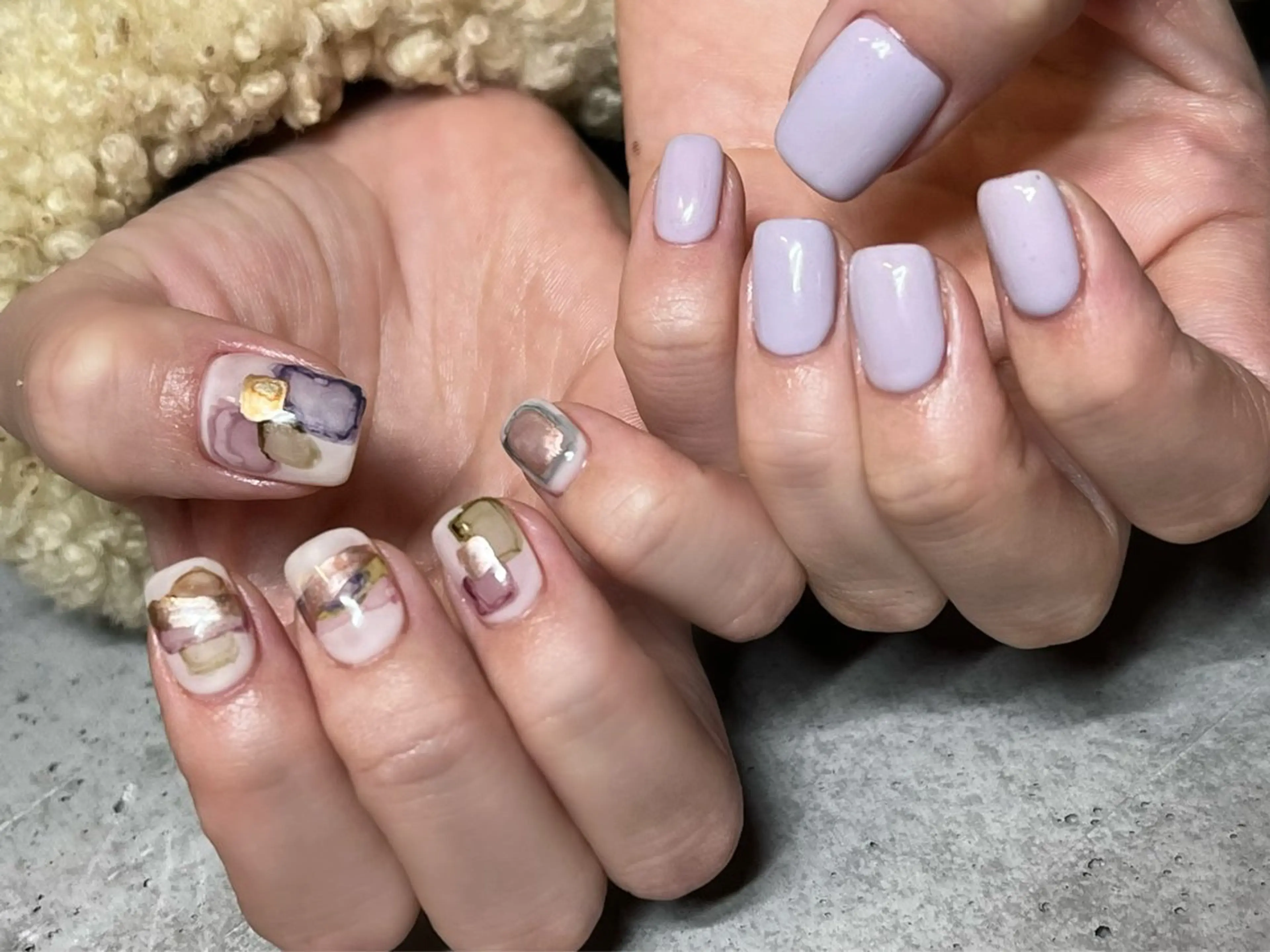 ショート ハンドネイル watabe .のネイルデザイン