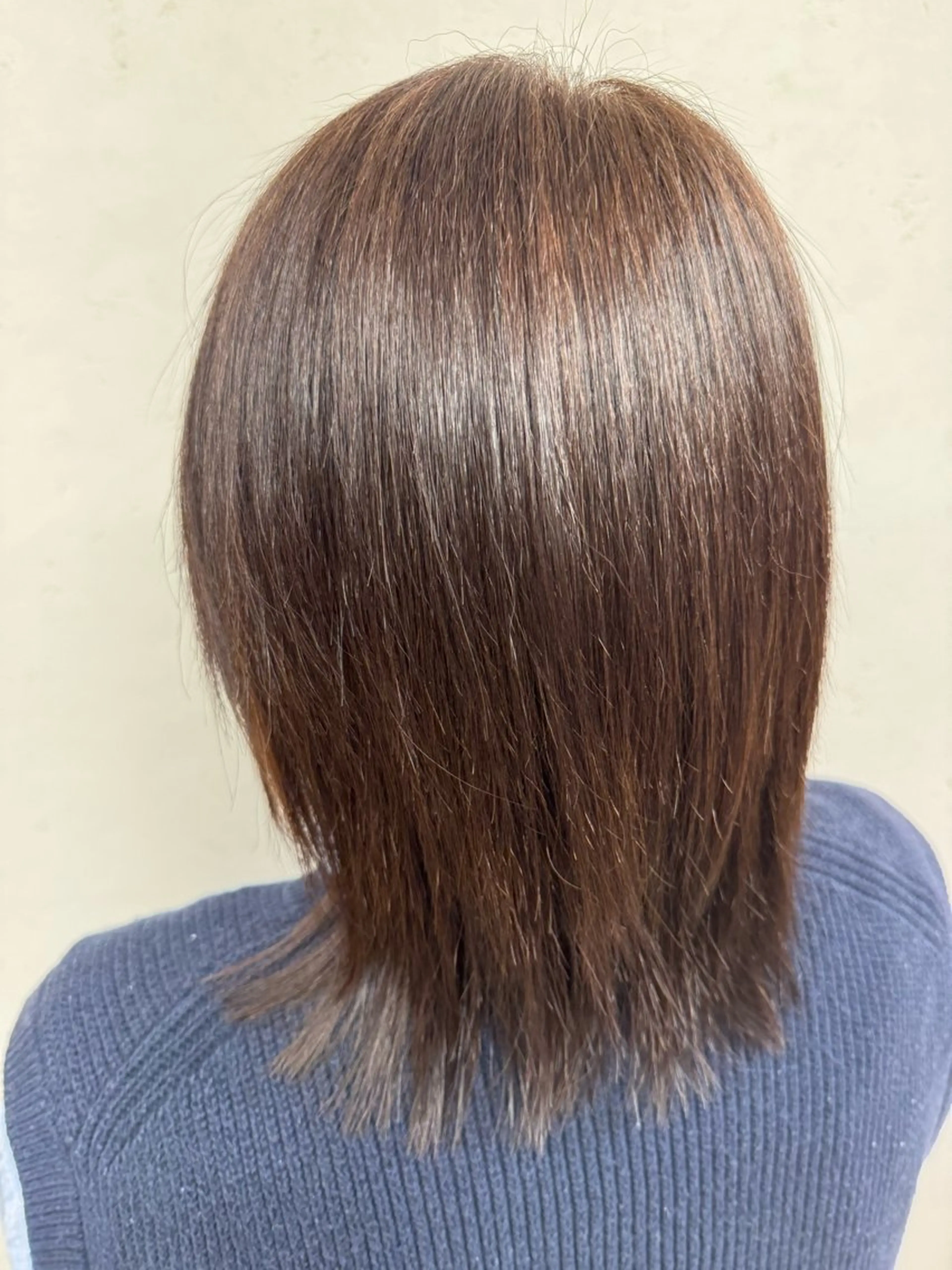 ミディアム カラー カット ヘアカラー トリートメント パーマ/ハイトーン /吉田眞のヘアスタイル