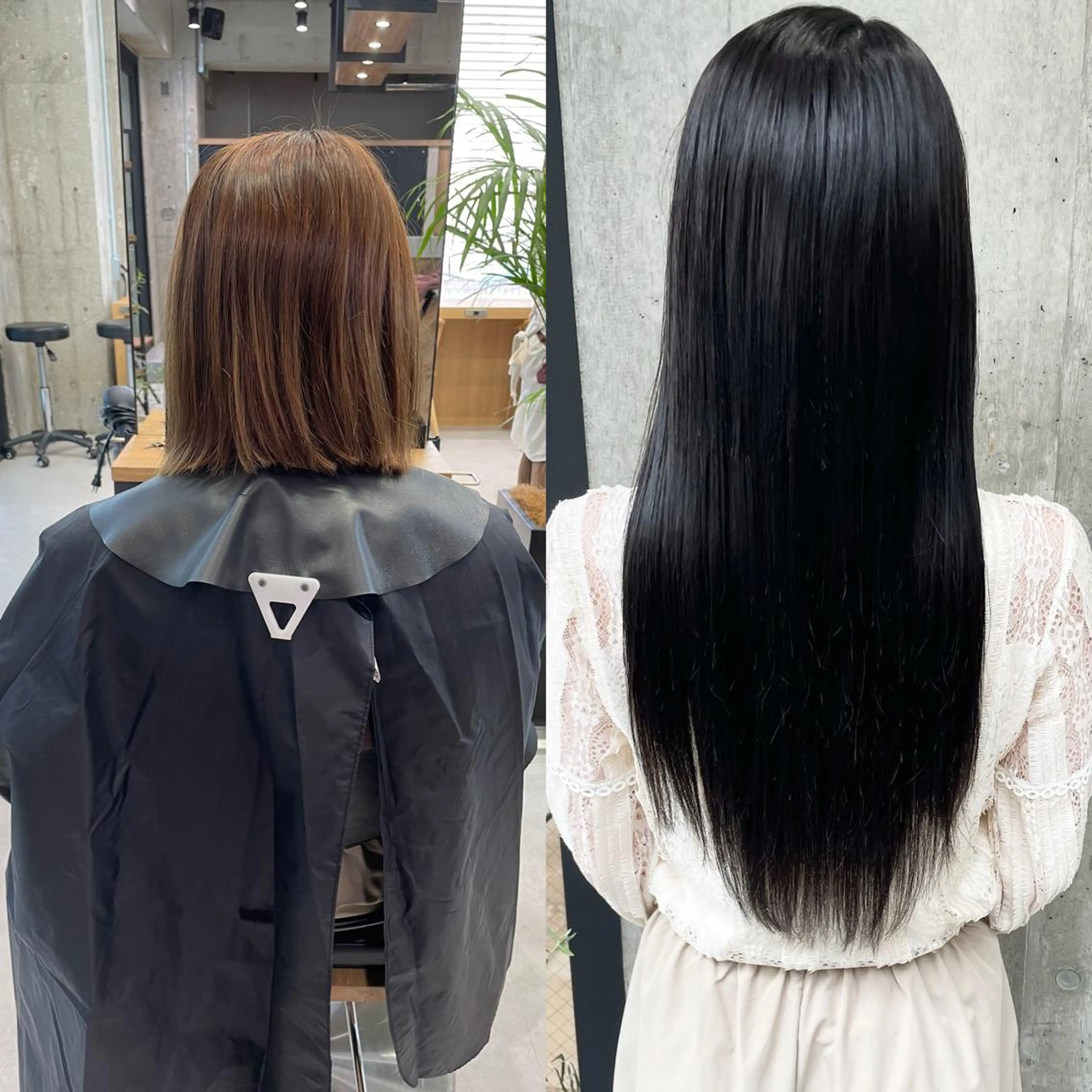 ロング カラー ヘアアレンジ ヘアカラー エクステ TATSUYA アートディレクターのヘアスタイル