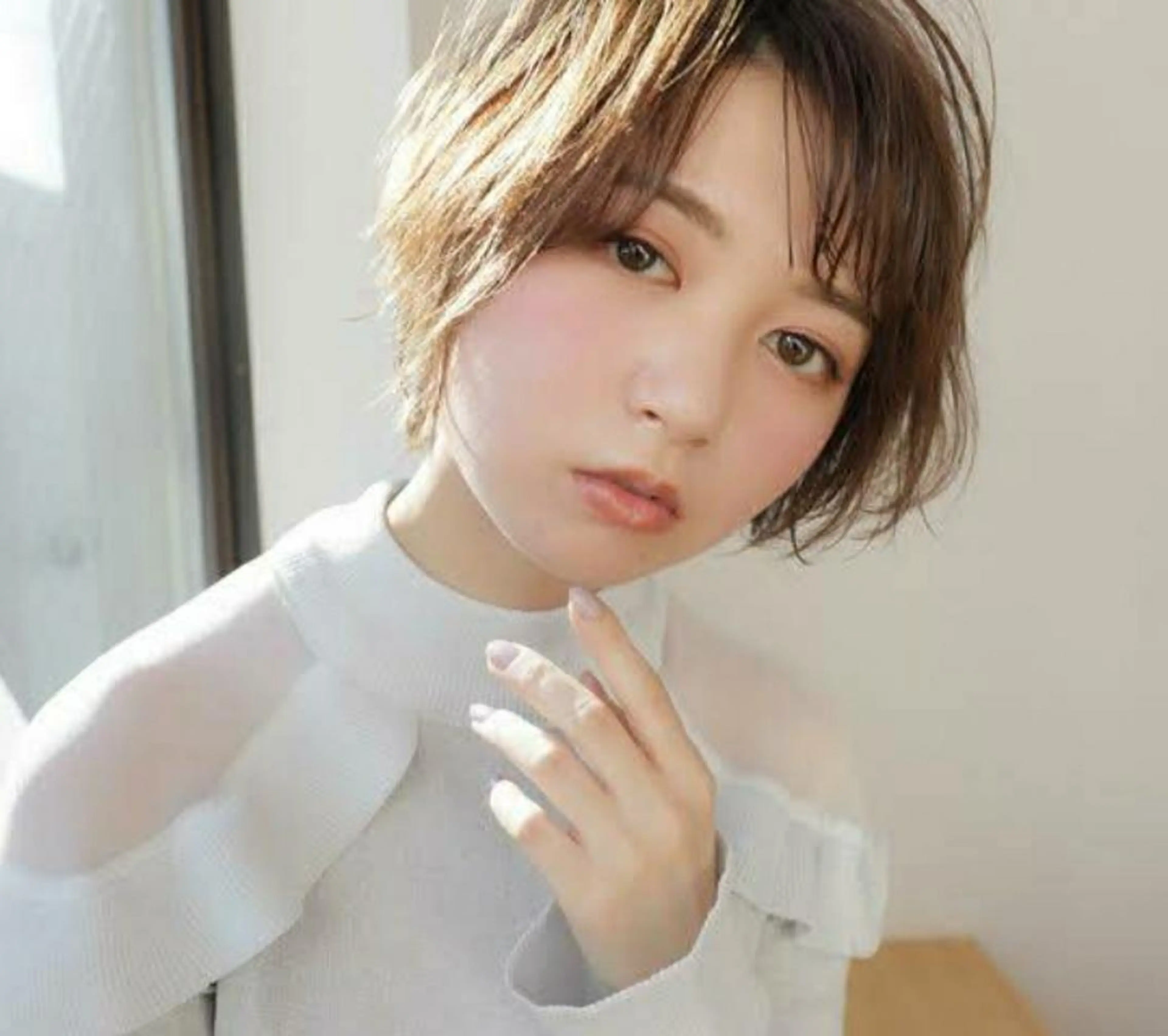 ショート パーマ カラー ヘアアレンジ ✂️✂️徳　田✂️ ✂️のヘアスタイル