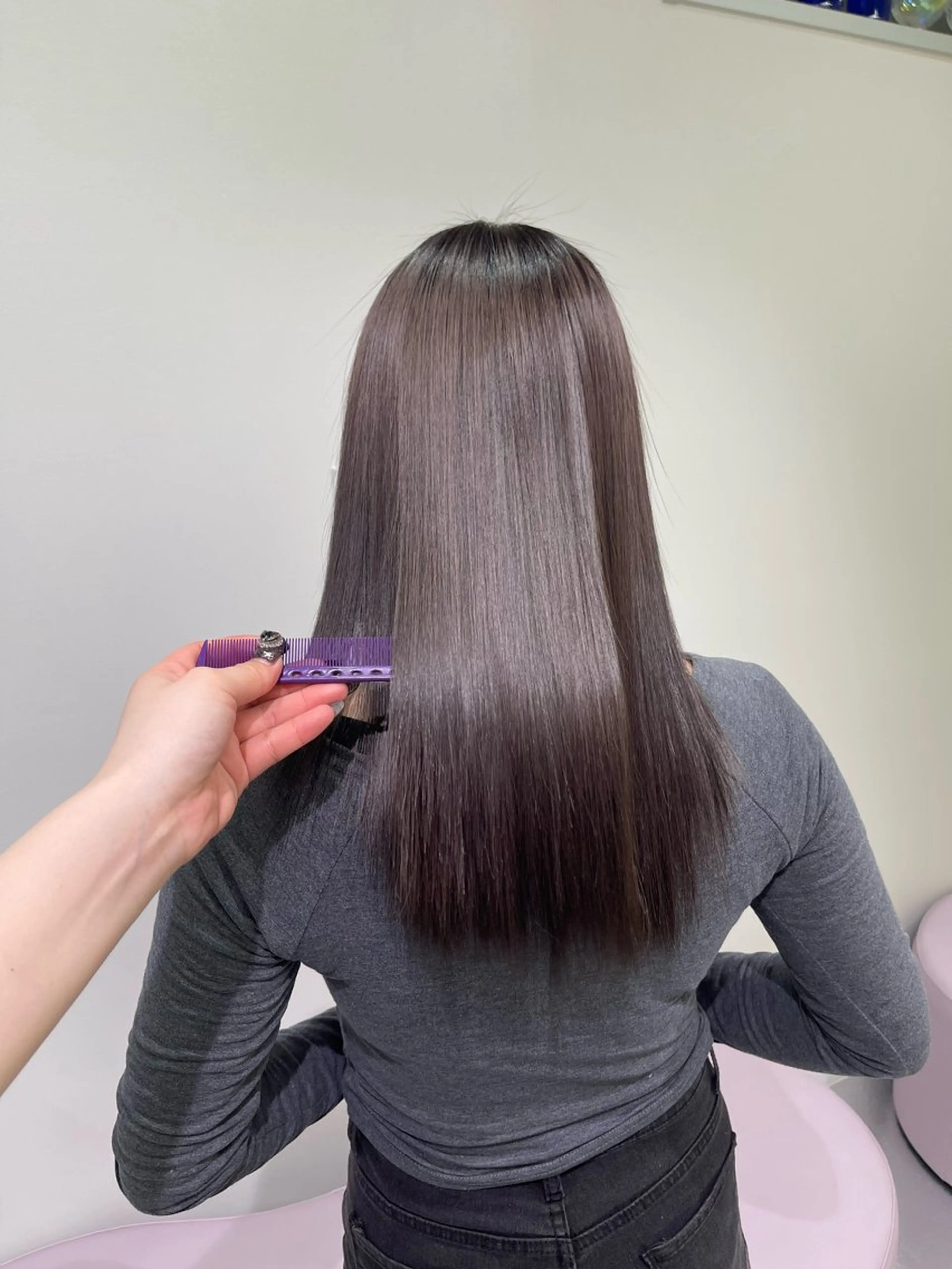 ロング パーマ MEI / ブリーチカラー/名駅のヘアスタイル