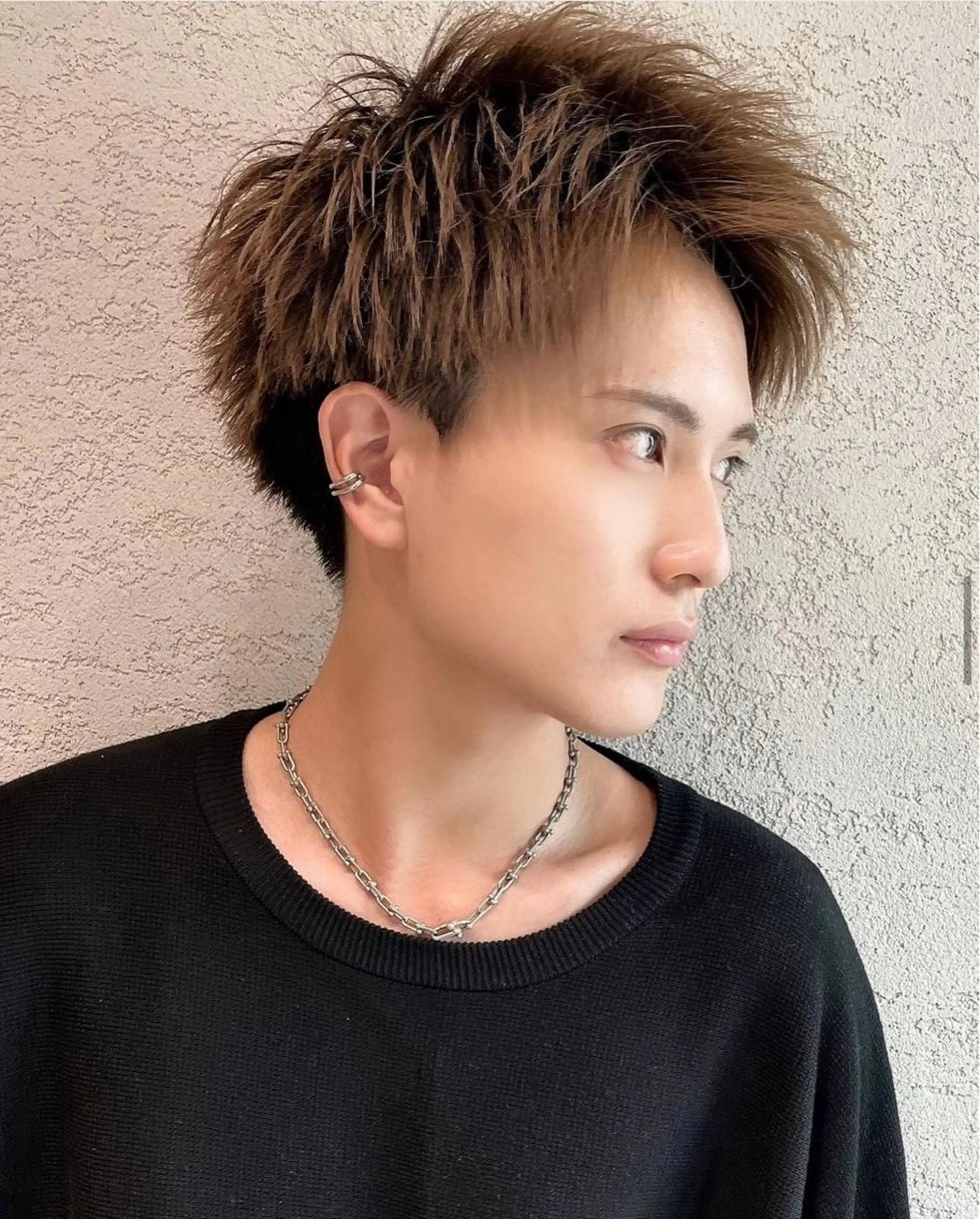 ショート 縮毛矯正/艶カラー 笠原康平のヘアスタイル