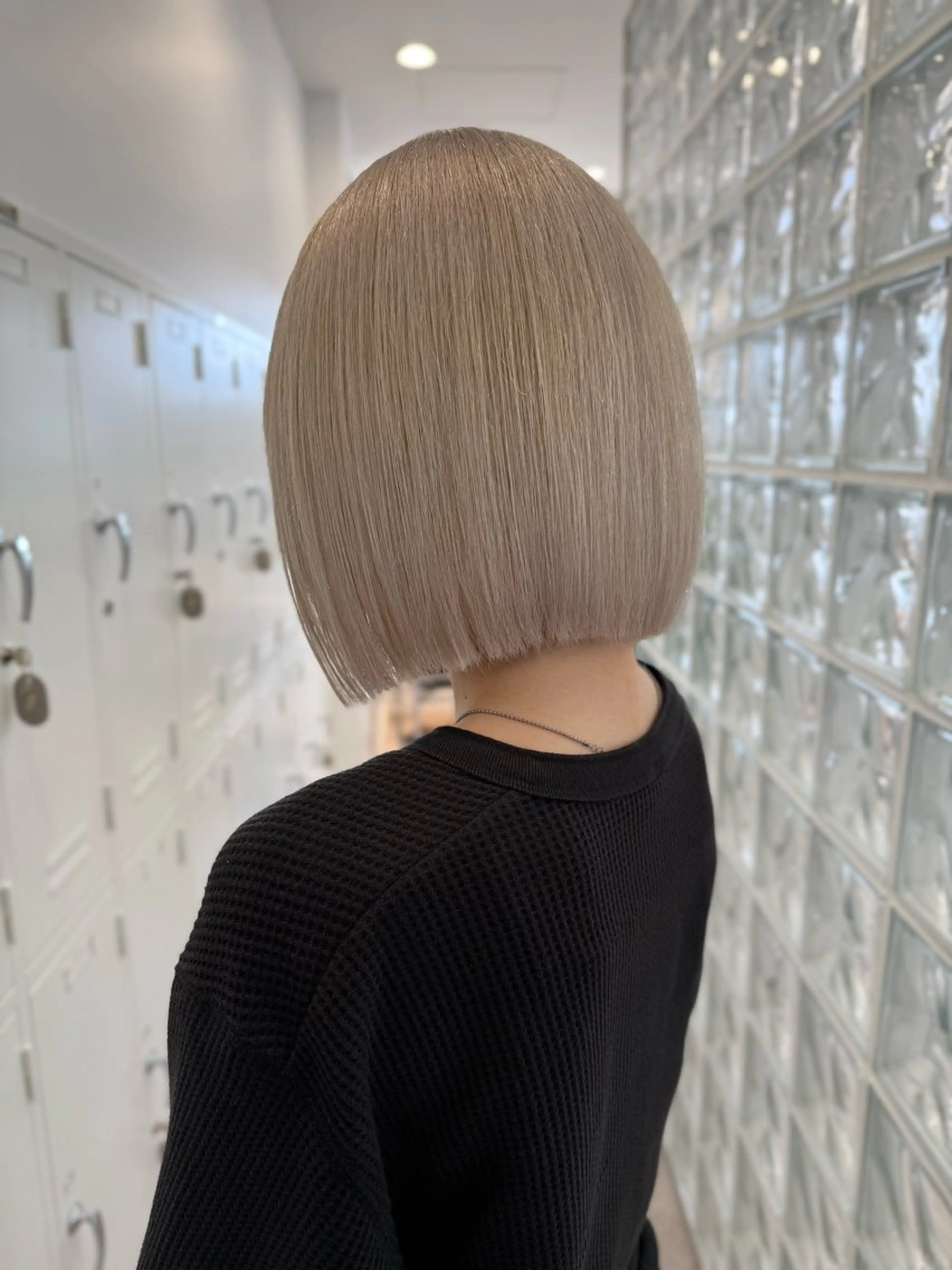 ミディアム ボブカット 💎坪谷のヘアスタイル