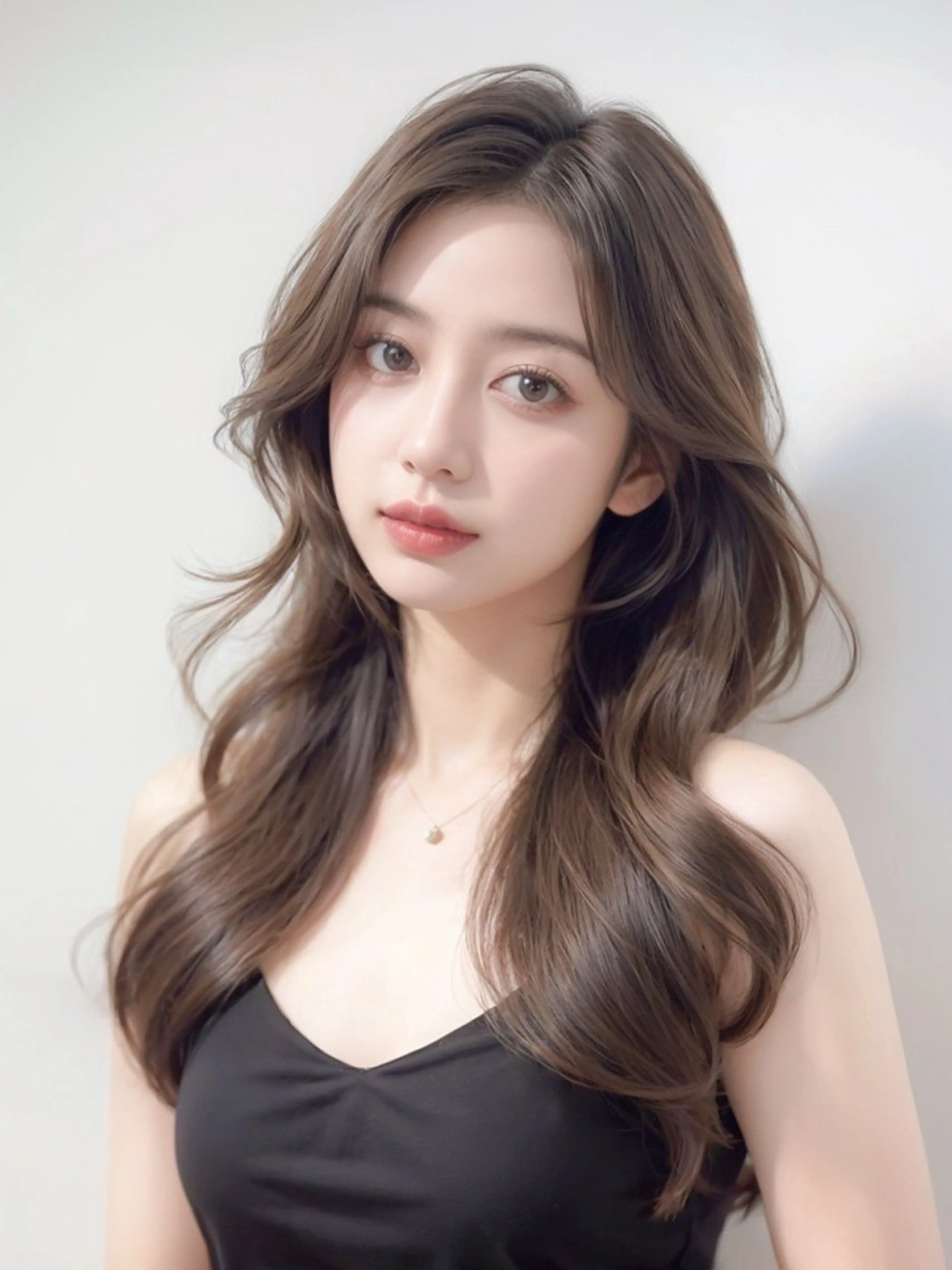 ロング カット ヘアカラー 小村 誠也のヘアスタイル