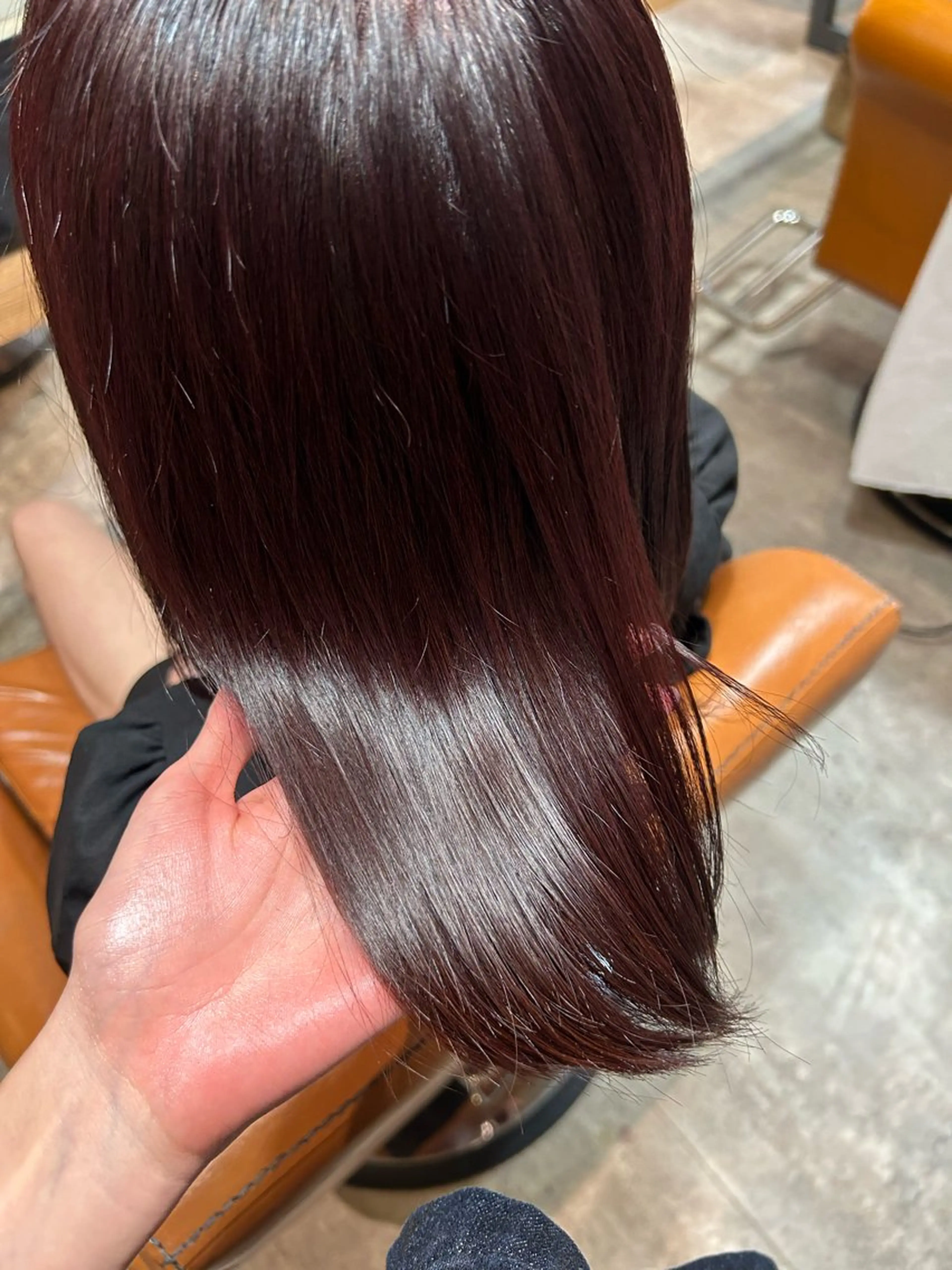 ミディアム カラー HARE nene🐿🍡のヘアスタイル