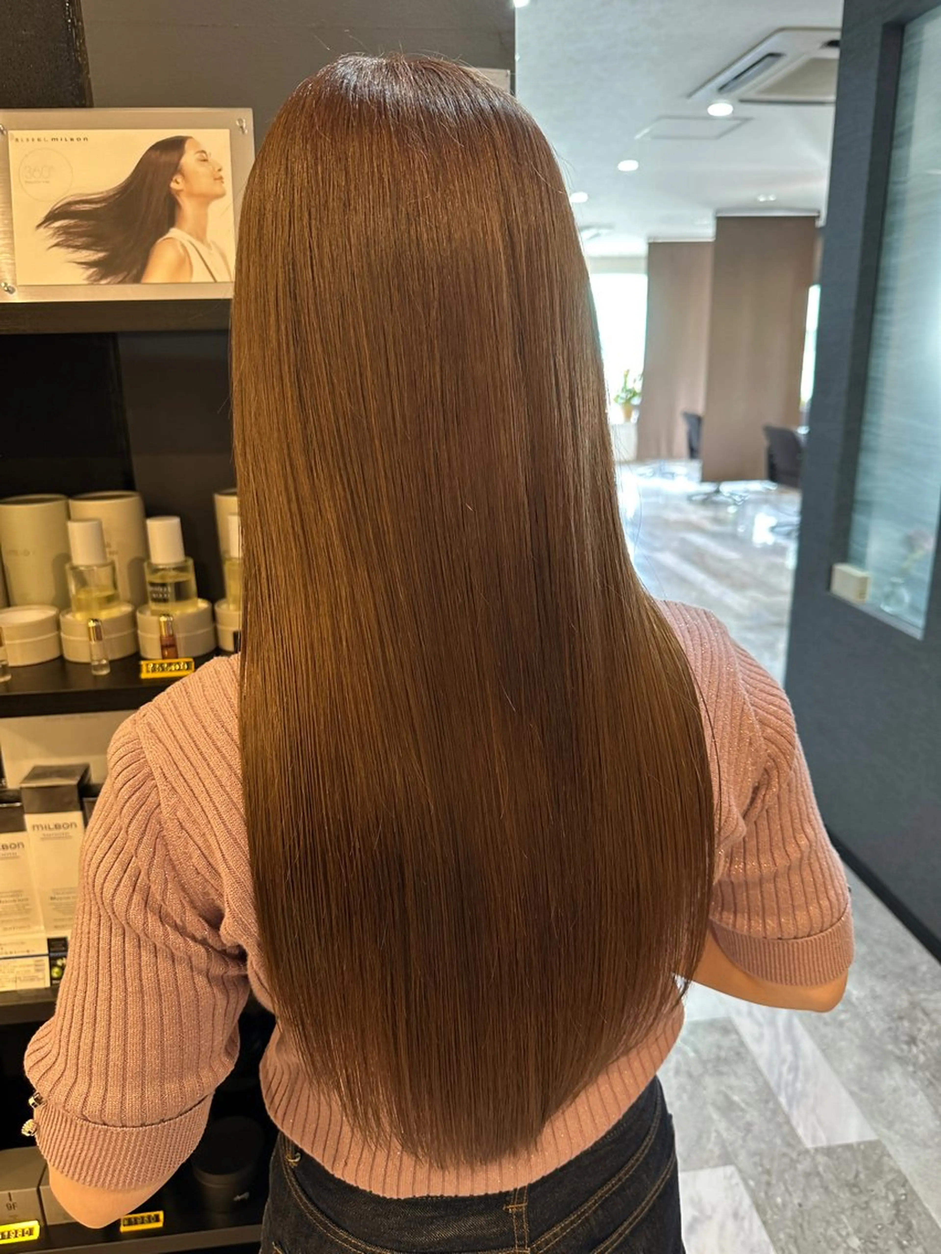 ロング カラー カット ヘアカラー トリートメント 髪質改善特化【荻窪】 RYOTOのヘアスタイル