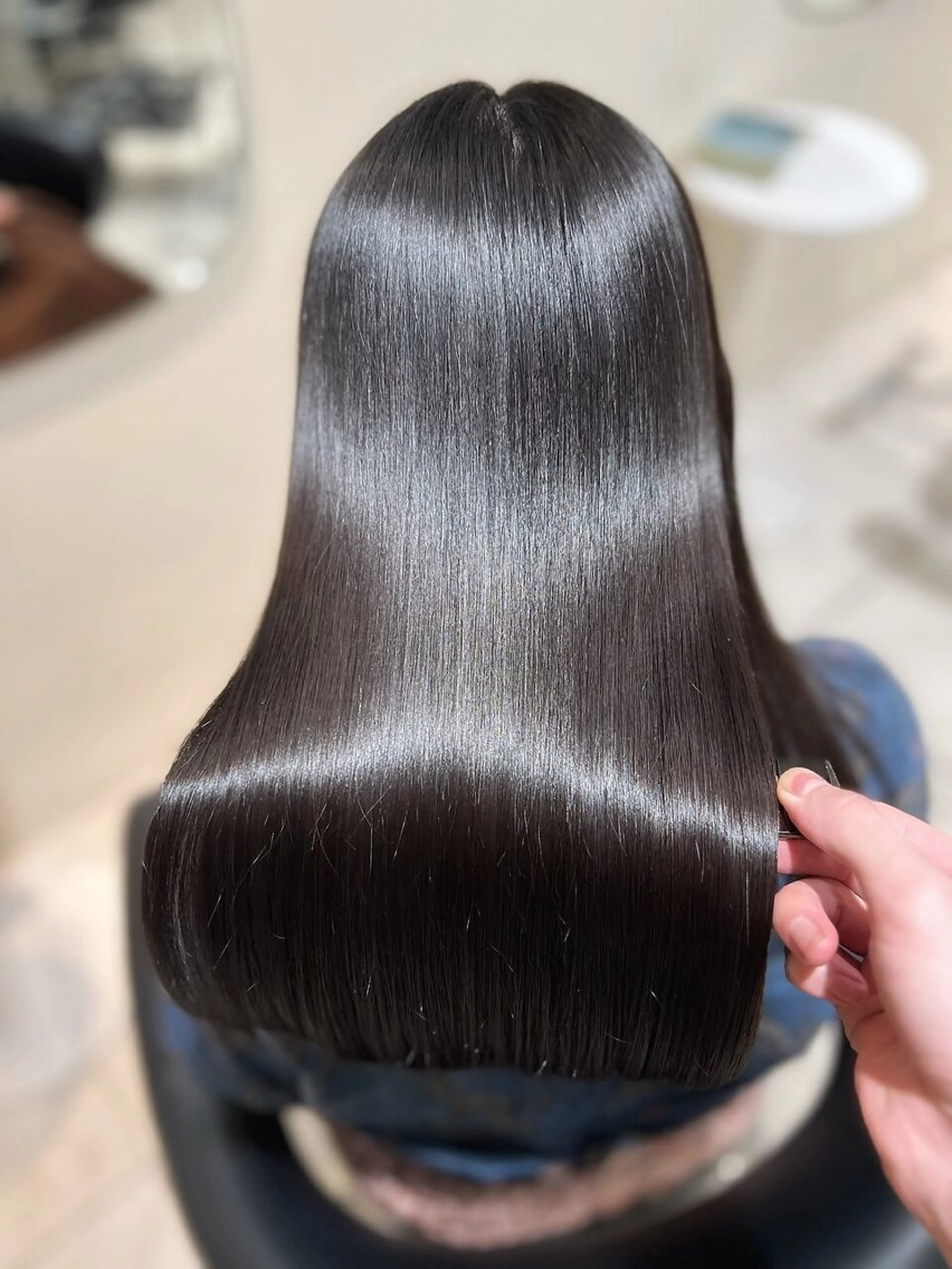 ロング 縮毛矯正 トリートメント 美髪矯正🫧艶髪特化 🫧関口太郎のヘアスタイル