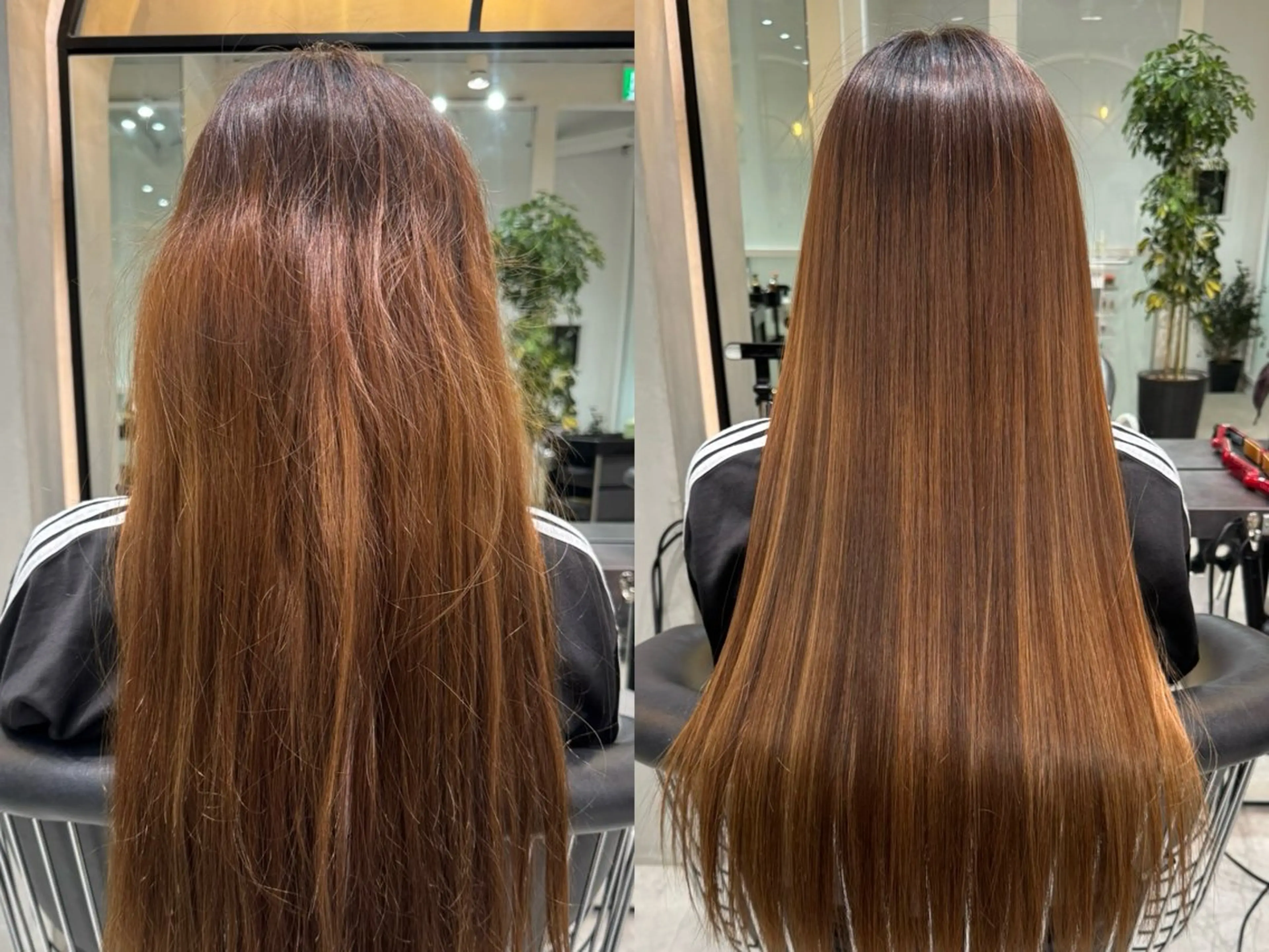 ロング カット 縮毛矯正 トリートメント 透明感カラー/ kosei❤️‍🔥のヘアスタイル