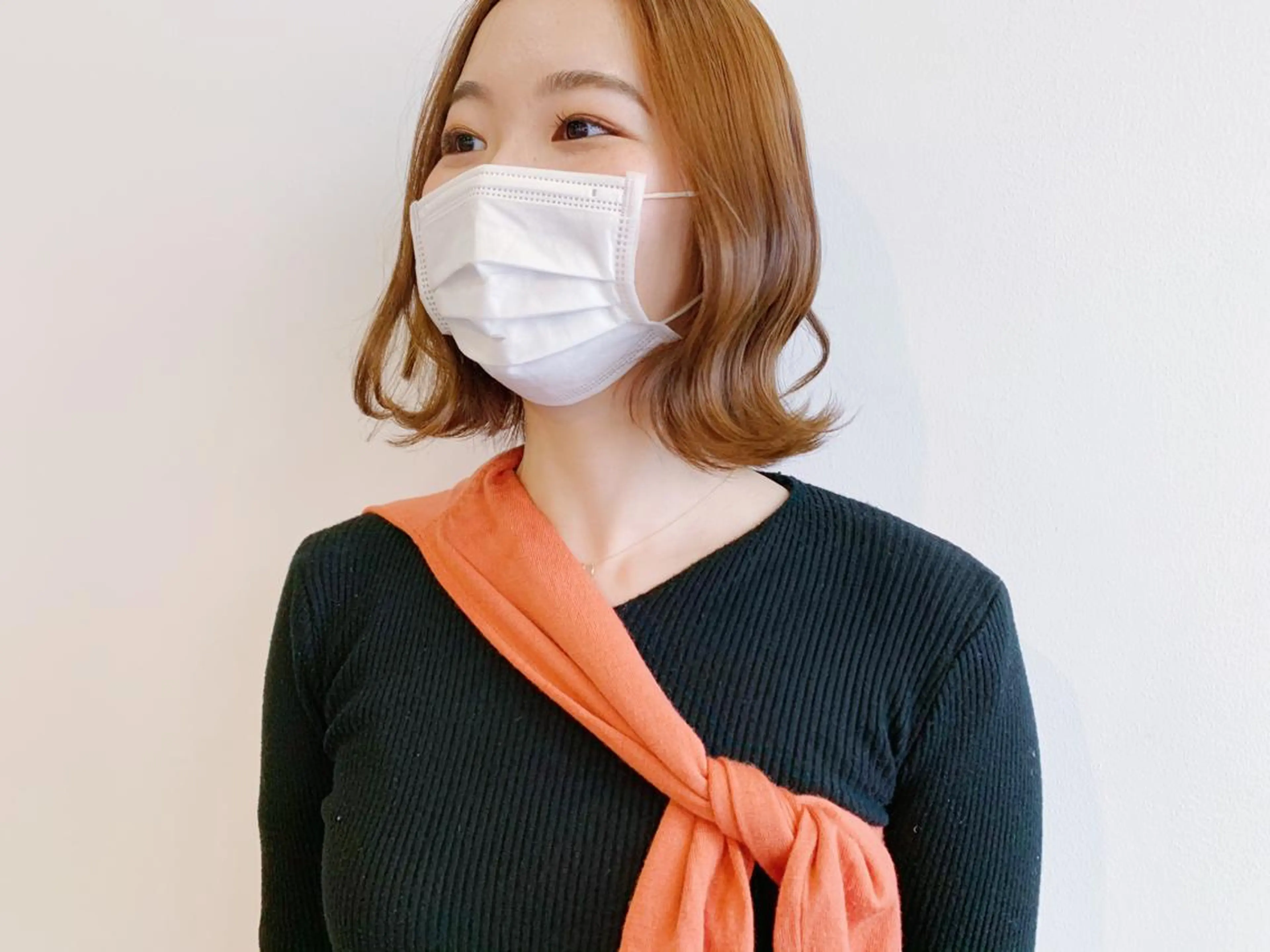 ミディアム カラー タカハシ ハヤトのヘアスタイル