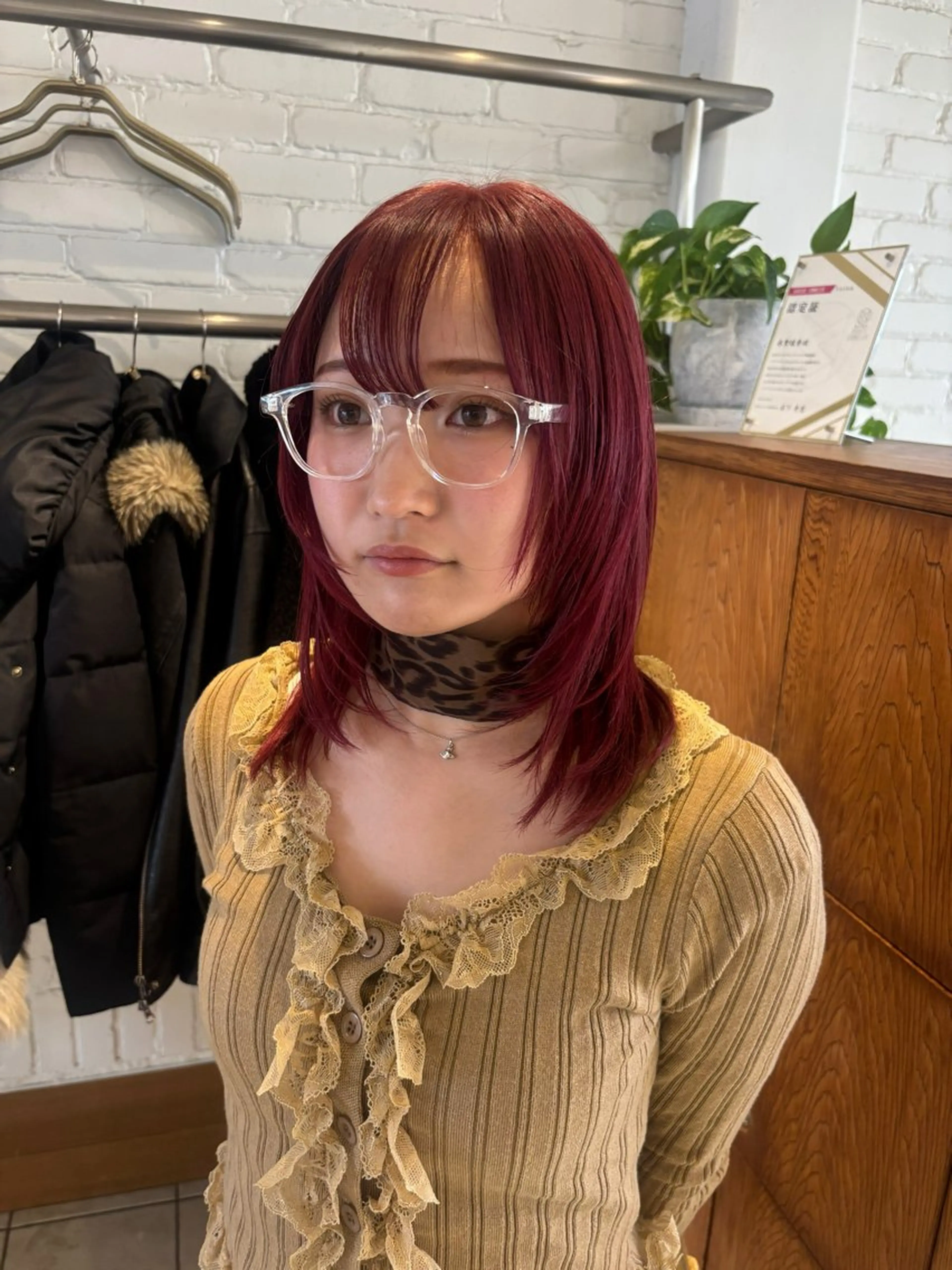 ミディアム ⭐️ダブルカラー⭐️ ｼｭﾝ⭐️のヘアスタイル