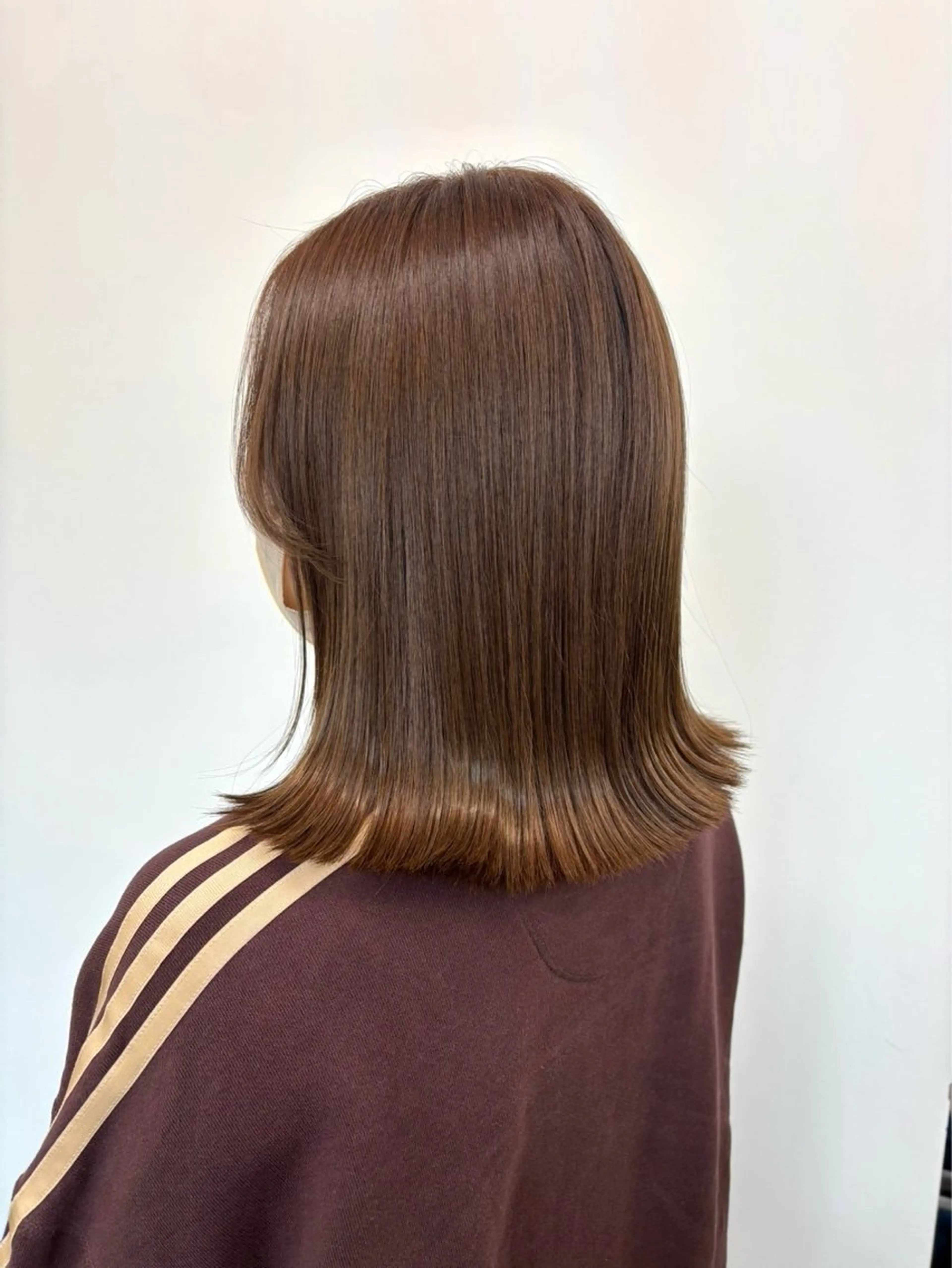 ミディアム ヘアカラー 永野 瑛大のヘアスタイル