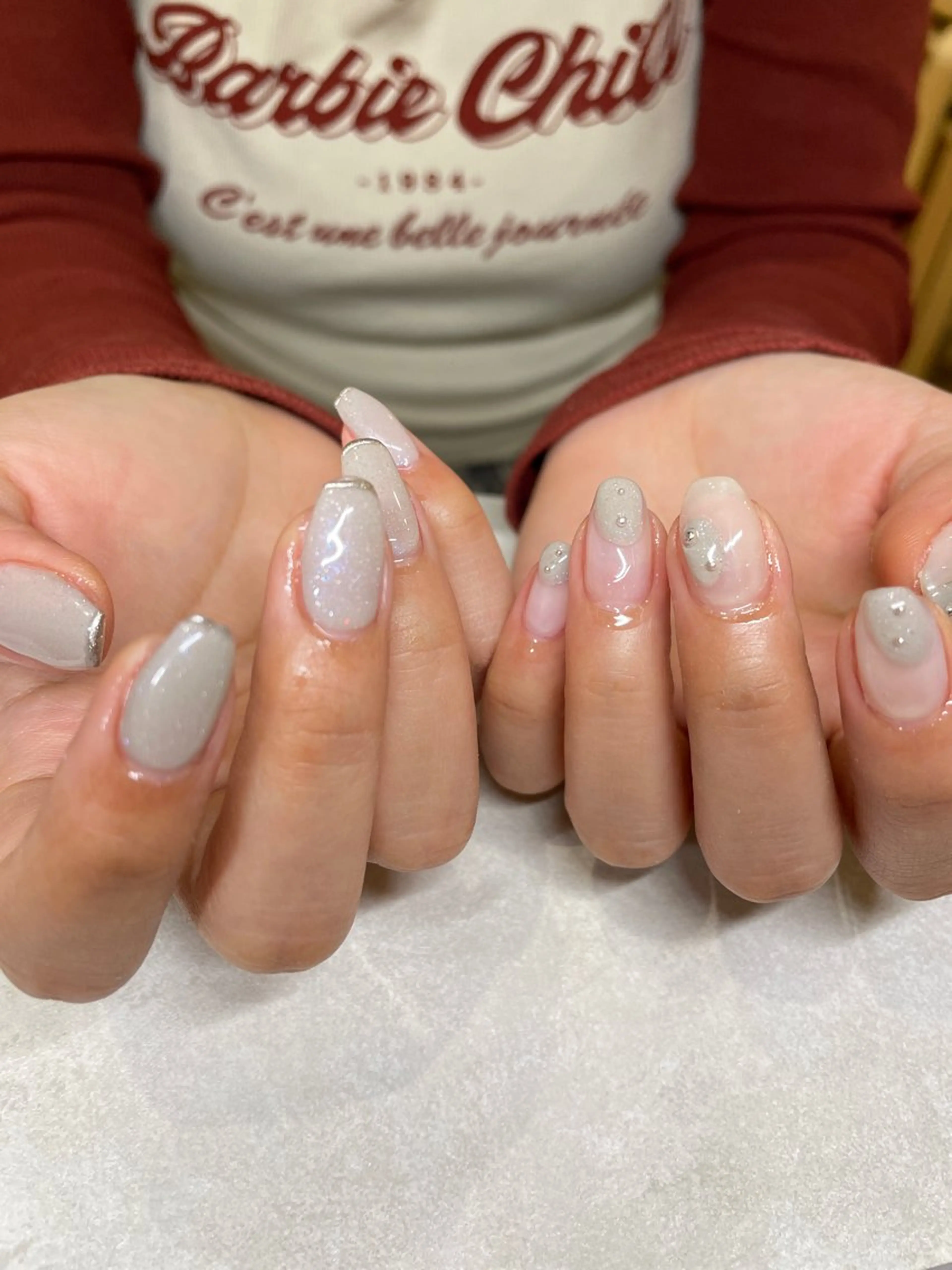 ネイル ハンドネイル 楢本 彩耶のネイルデザイン