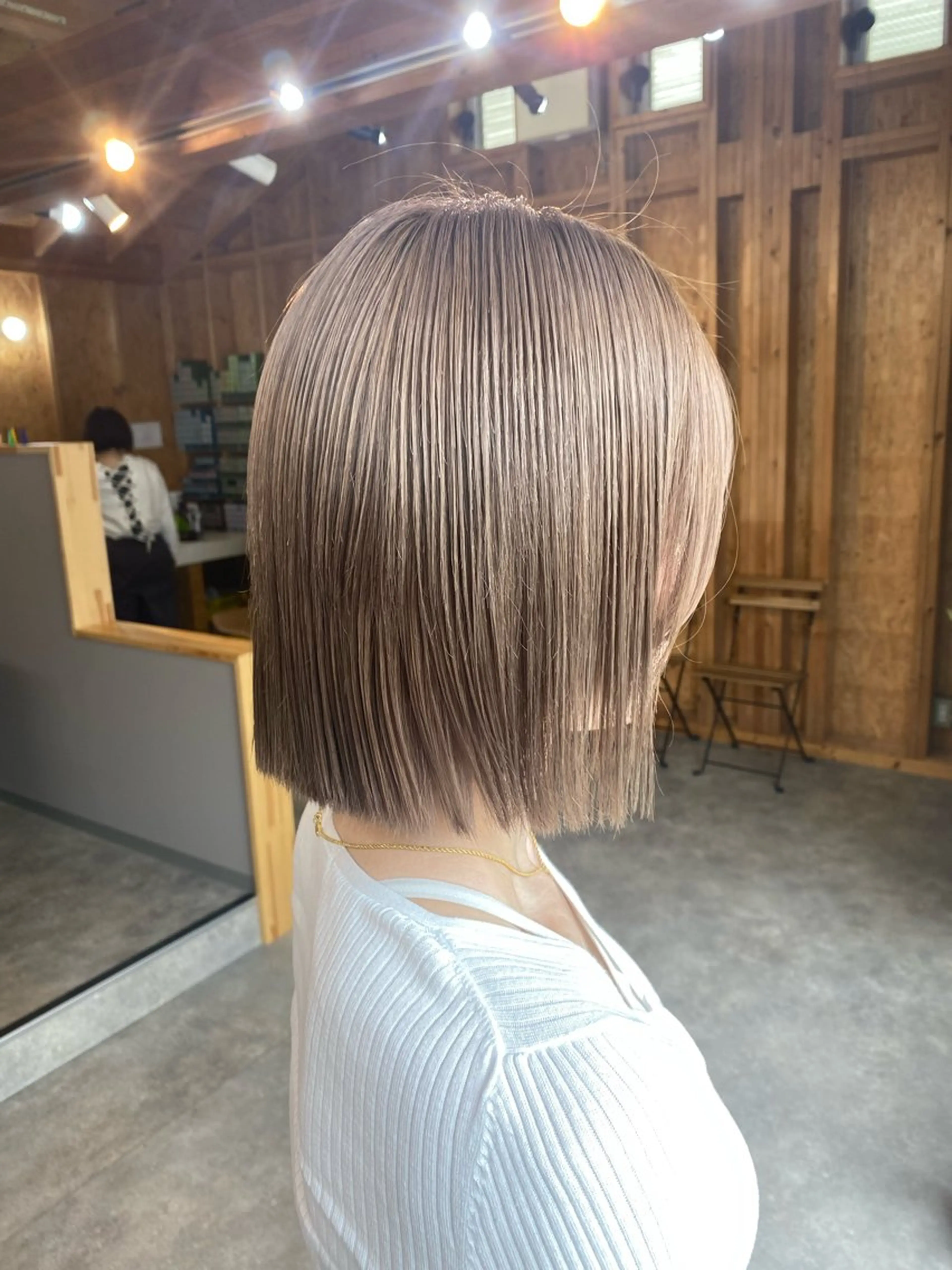 ショート 💕モテベージュ 🧡NANAKO🧡のヘアスタイル