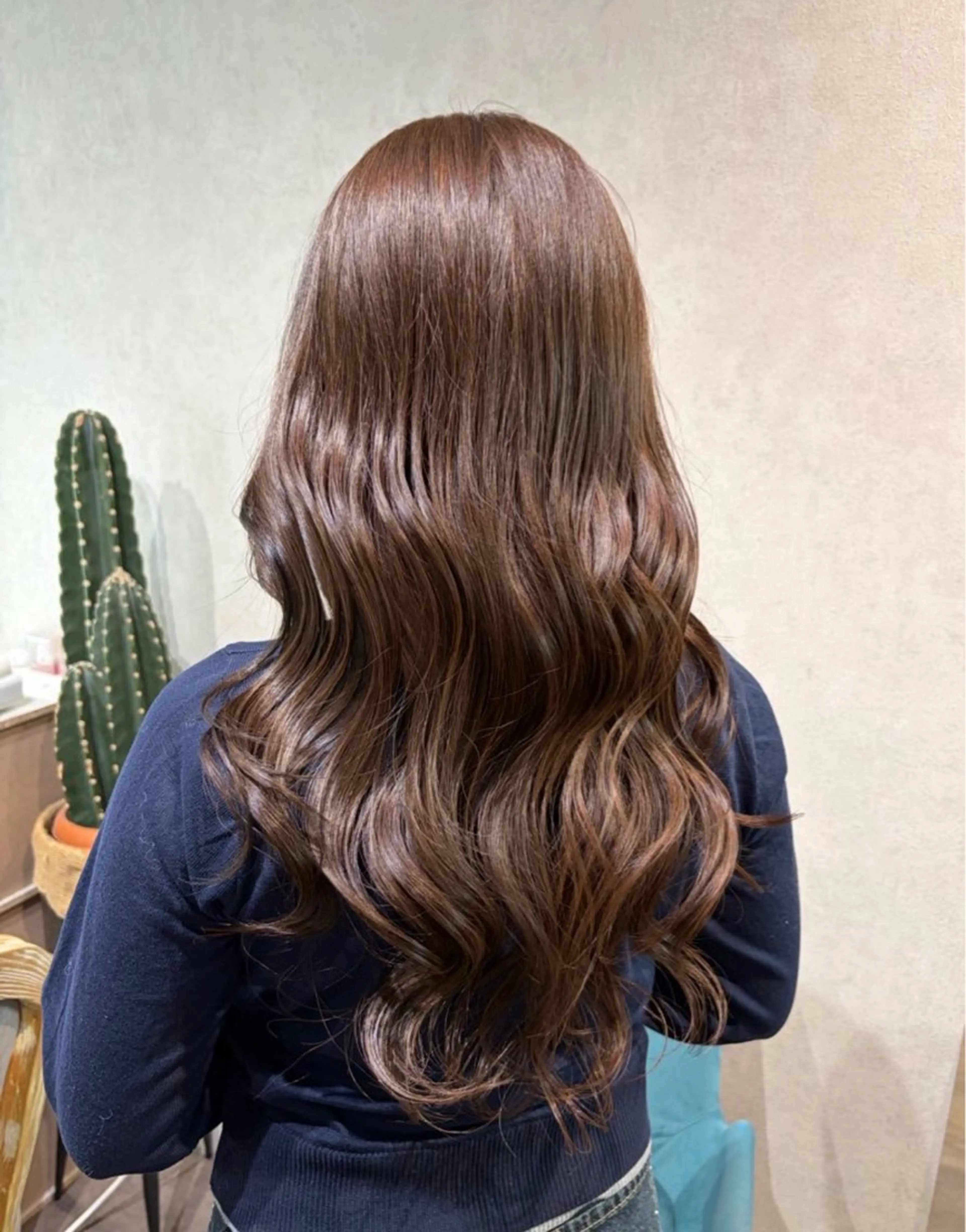 ロング カラー ヘアカラー 透明感カラー/ ネイル💅まりなのヘアスタイル