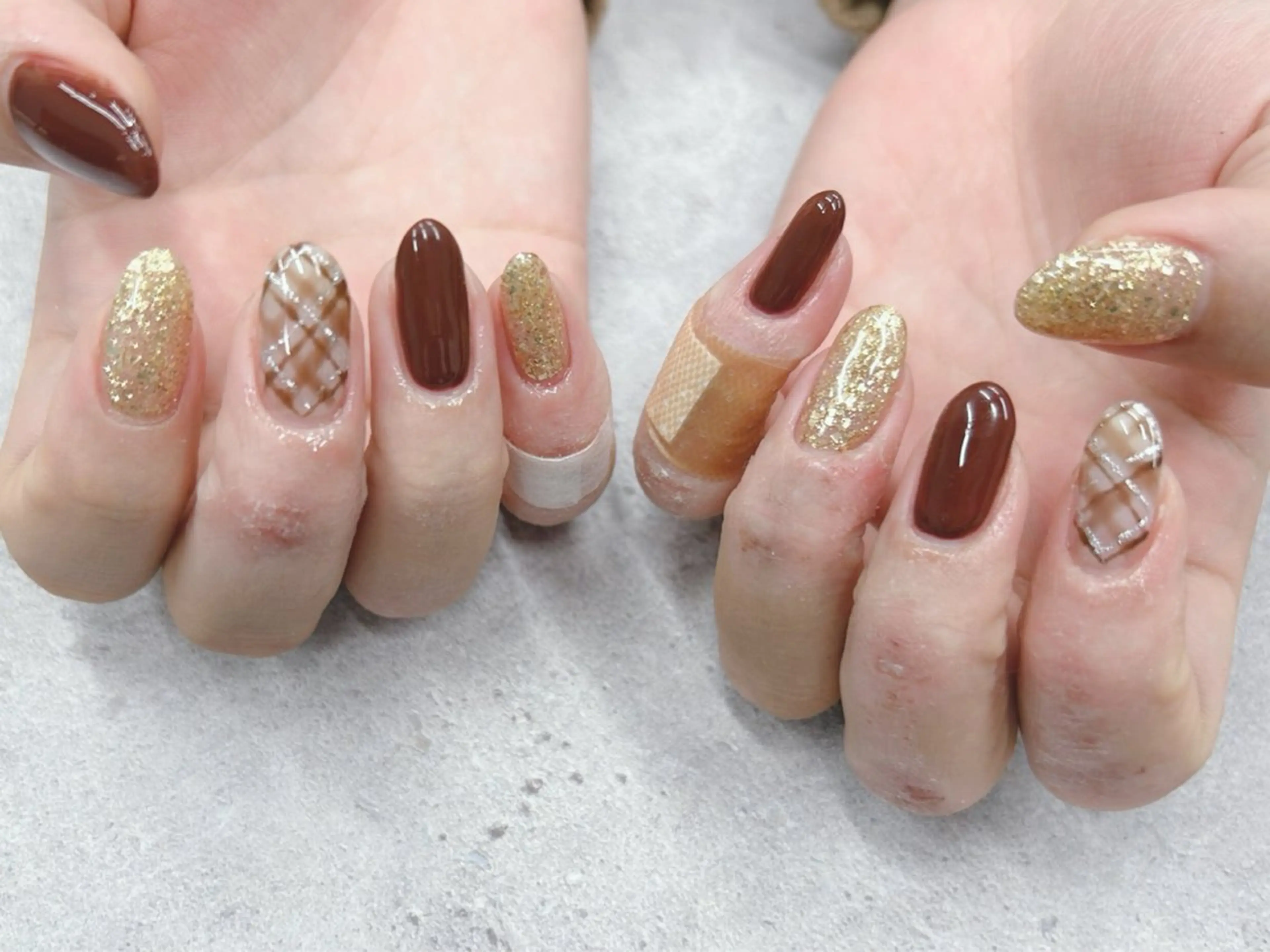 ネイル ハンドネイル Nail Salon agré所属・agré ネイルサロン　アグレのネイルデザイン