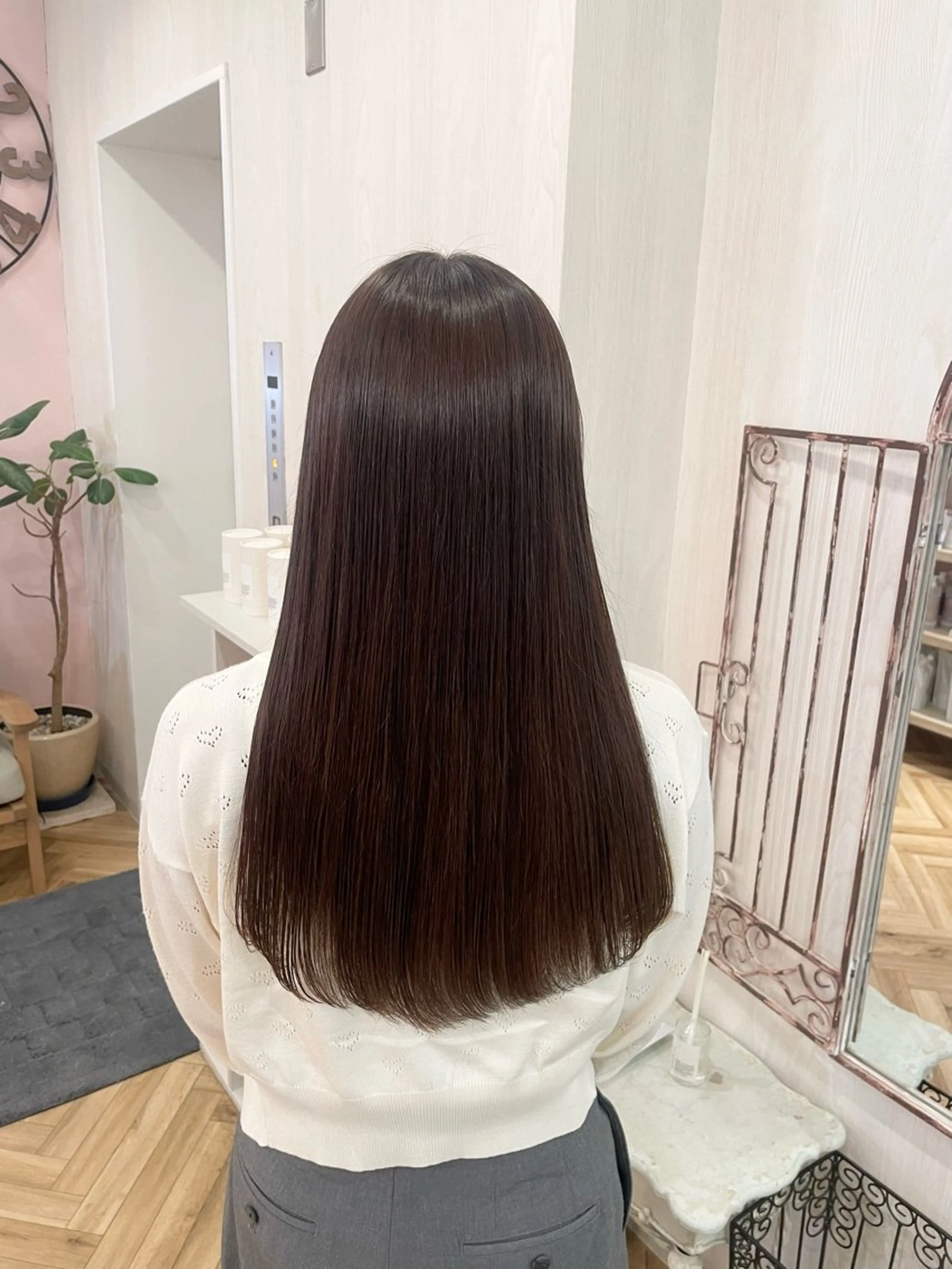 ロング カラー カット ヘアカラー トリートメント ダブルカラー/ レイヤー🍒齋藤 澪のヘアスタイル