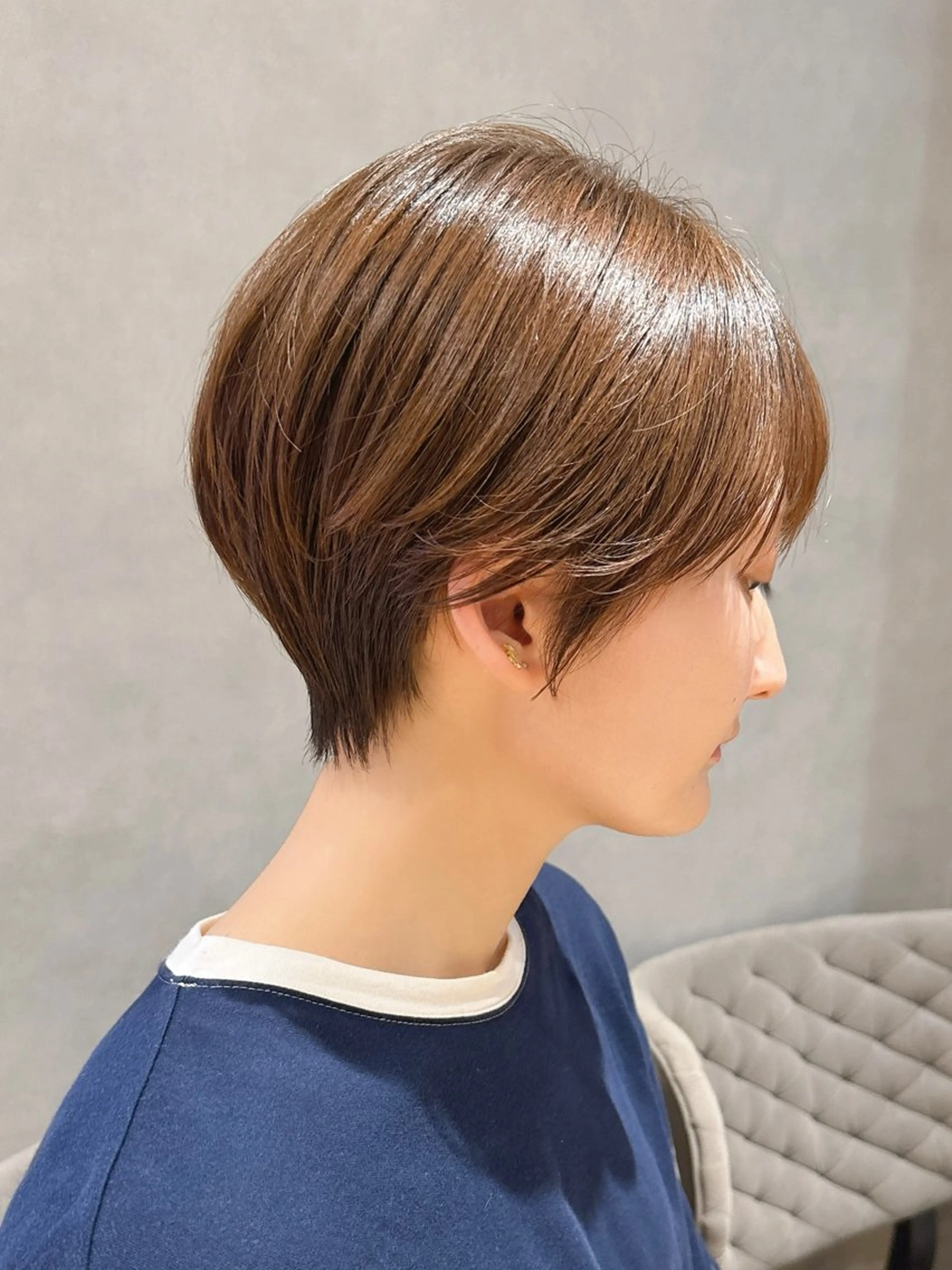 ショート 似合わせショート 森岡俊亮のヘアスタイル