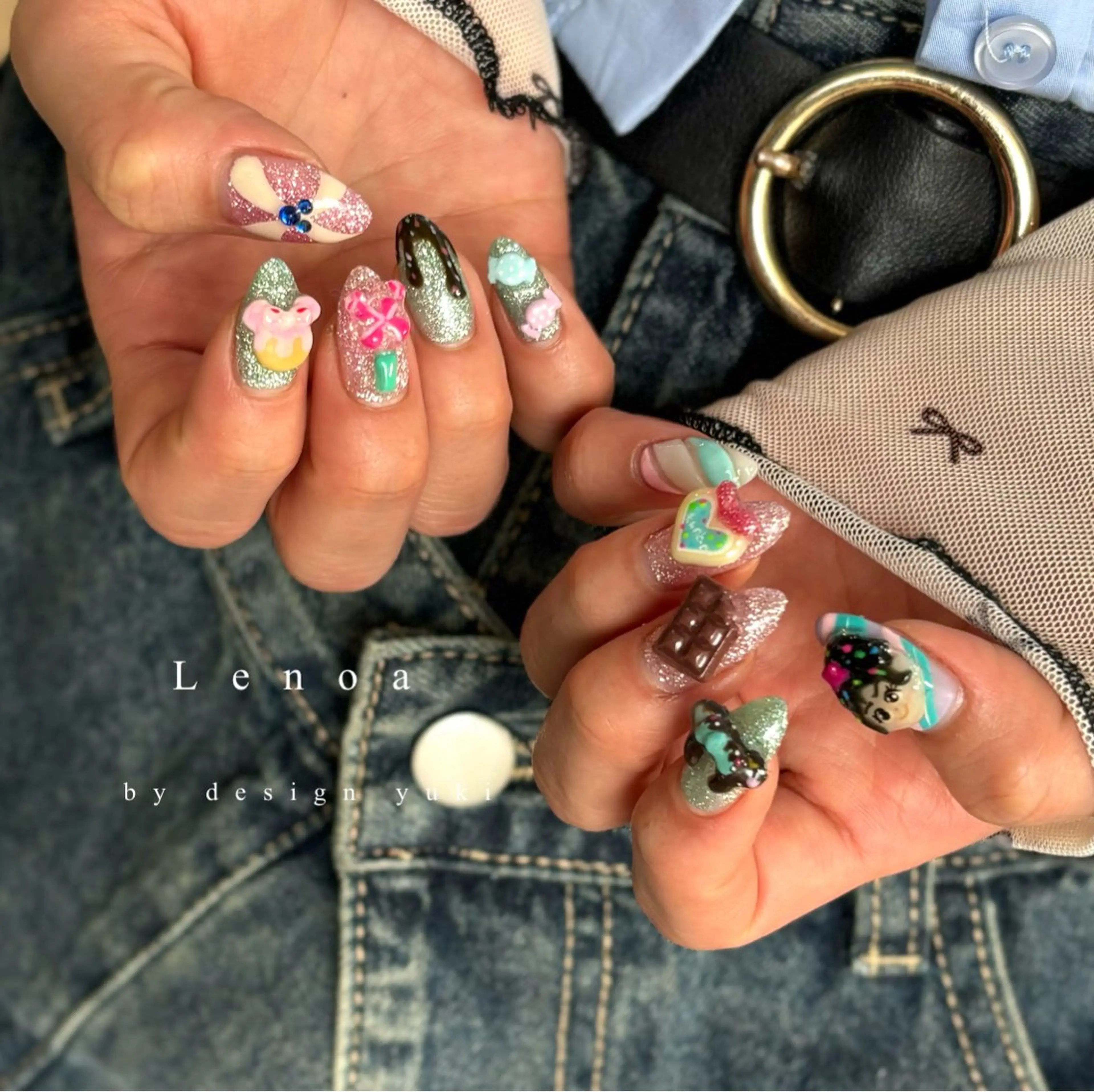 ネイル ハンドネイル Lenoa Yukiのネイルデザイン