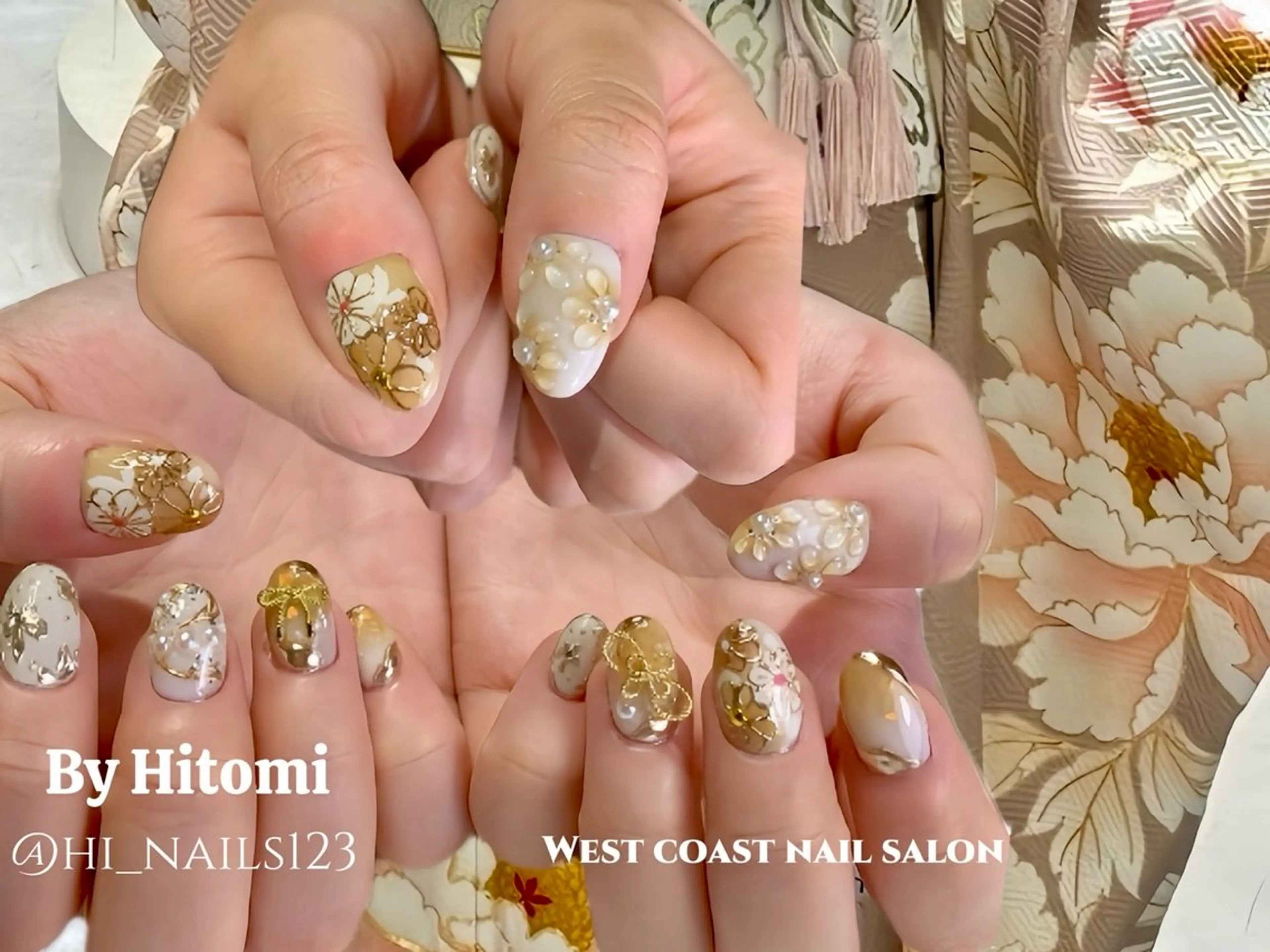 ネイル 成人式 フラッシュネイル マグネットネイル メンズネイル ワンカラーネイル ハンドネイル リボン、ガーリー パーツ放題専門店のネイルデザイン