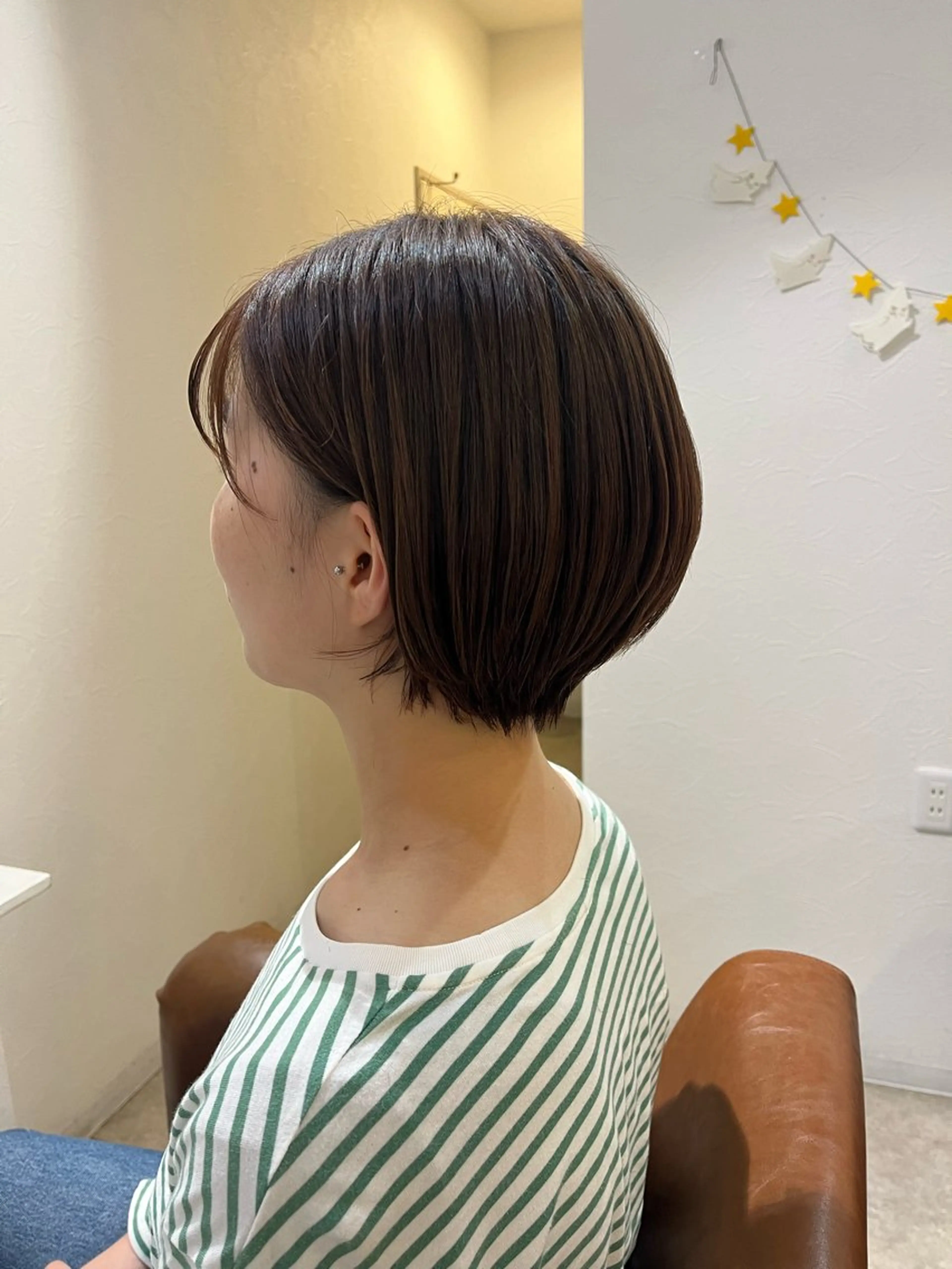 ショート 角田 京香のヘアスタイル