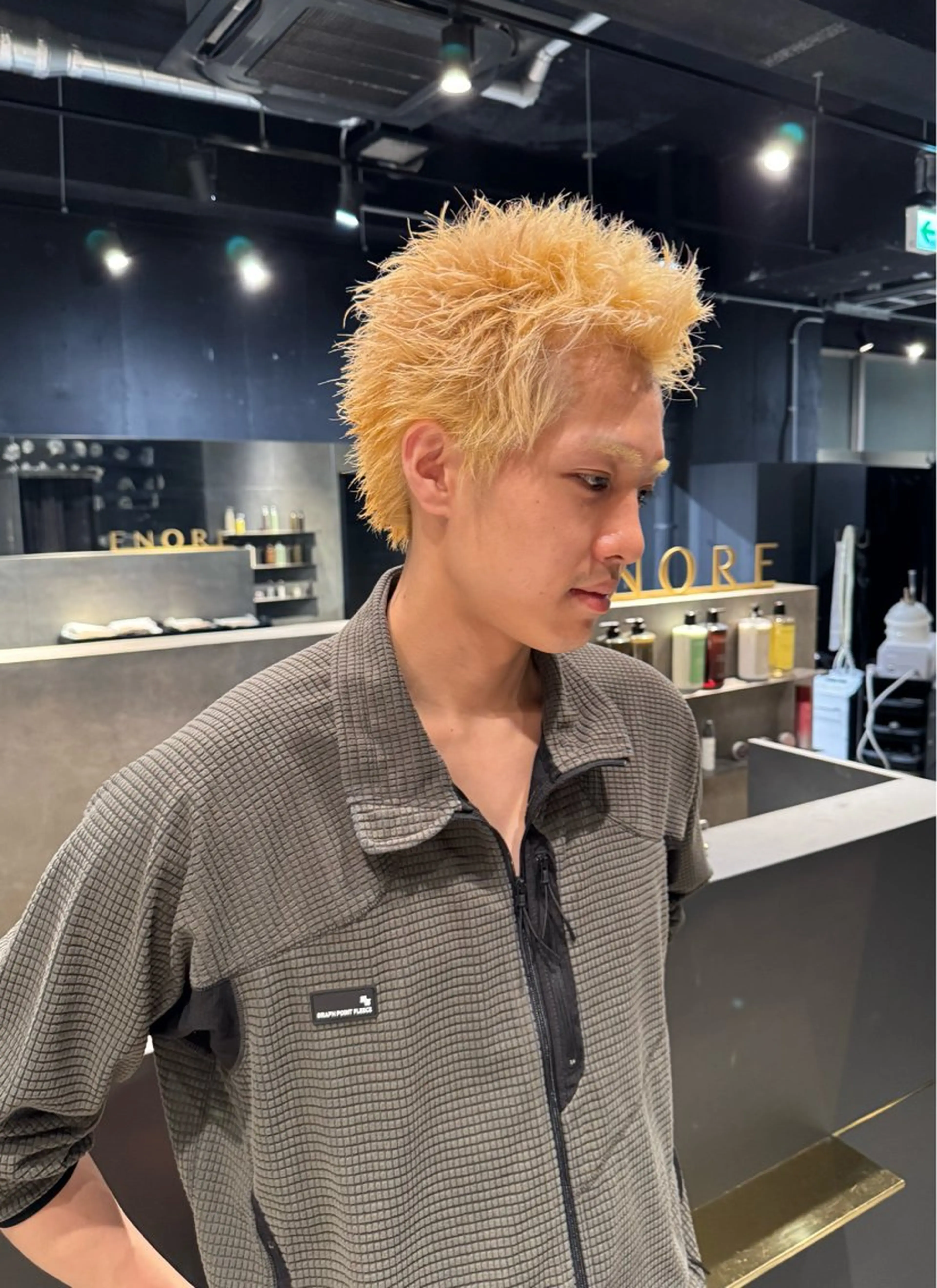 カラー ヘアカラー ブリーチ/透明感 カラー🖤🪽みさきのヘアスタイル