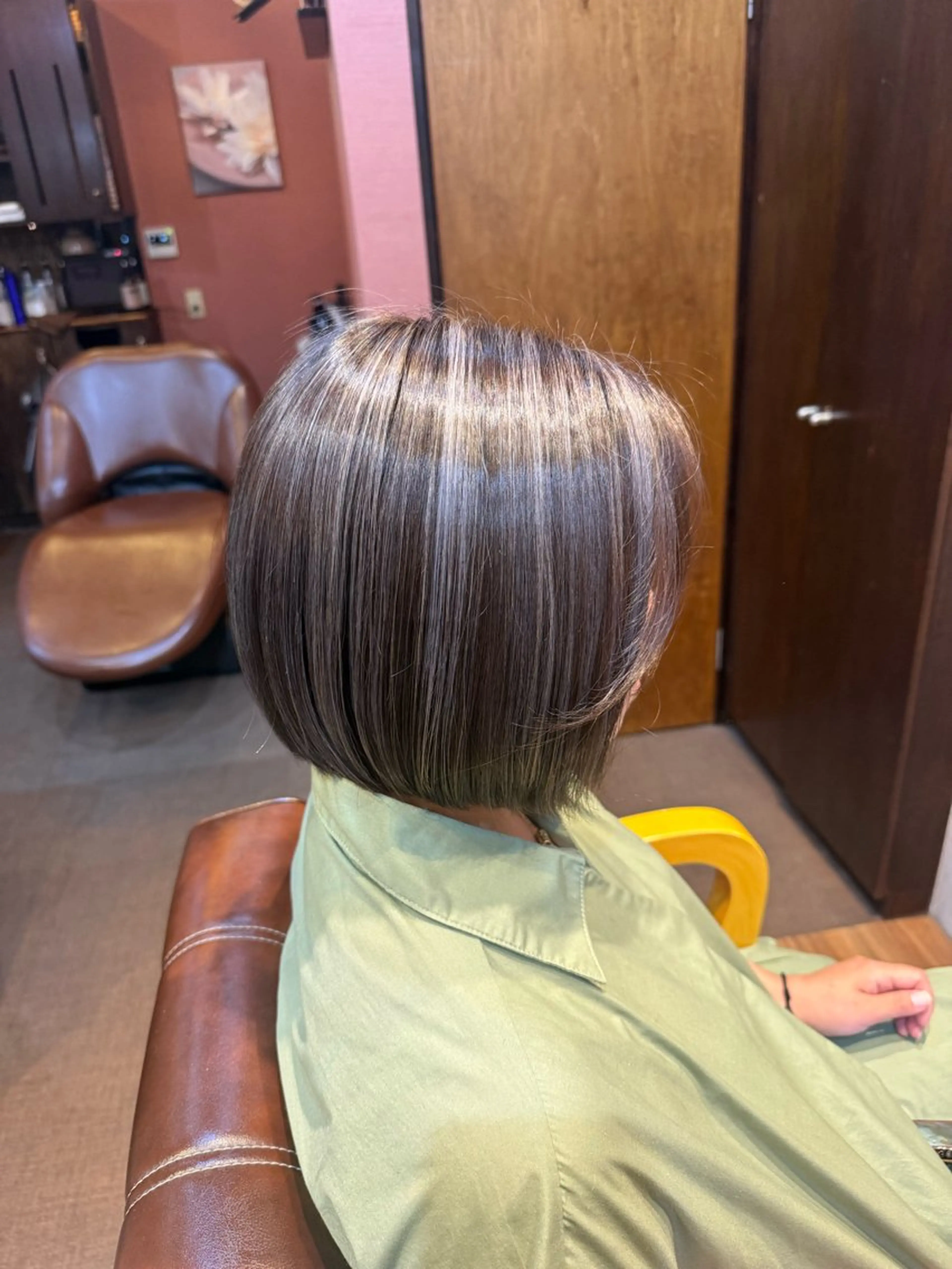 ショート カラー ハイトーン/骨格矯正 カット/HARU✂️のヘアスタイル