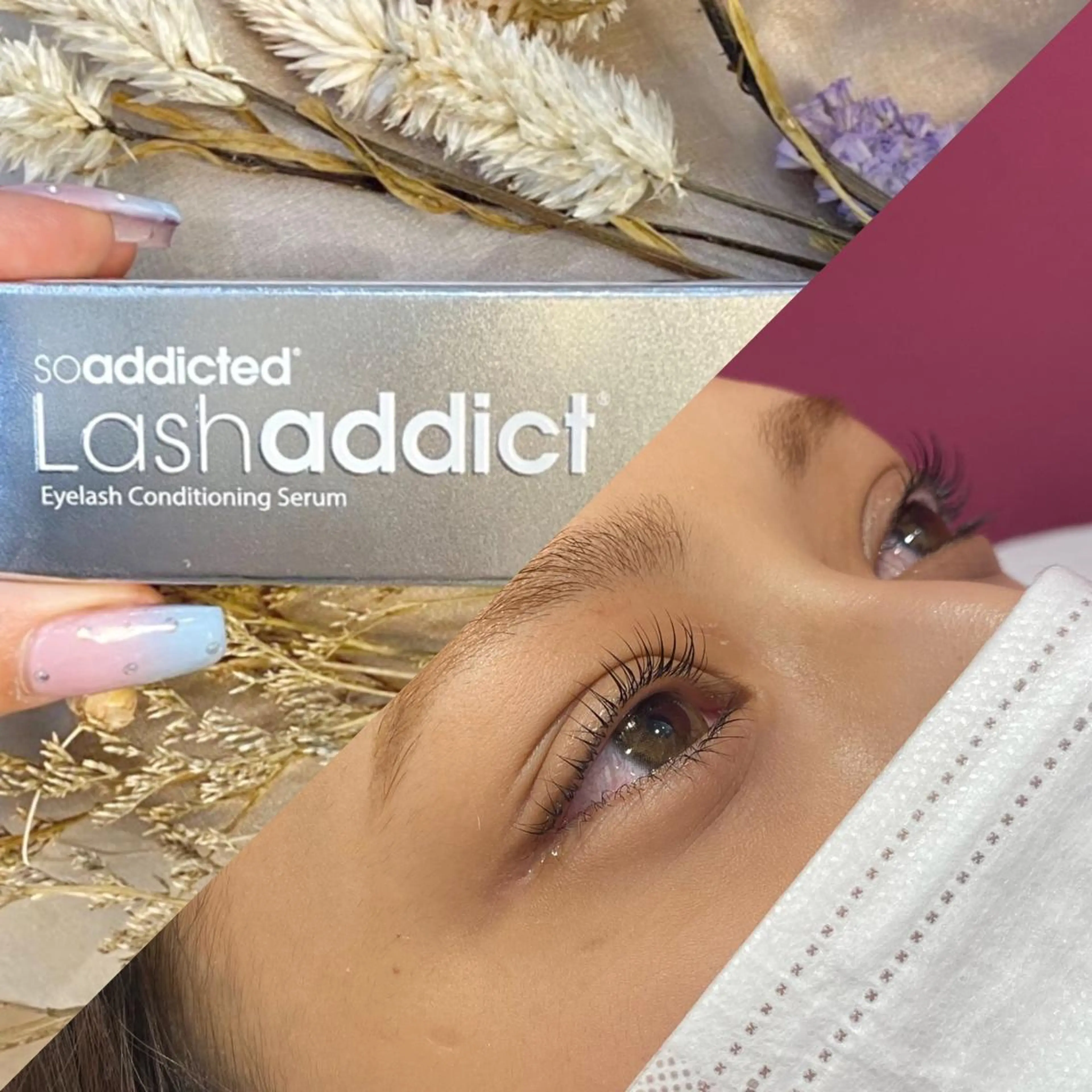 マツエク・マツパ パリジェンヌラッシュリフト まつげパーマ 個性派／中韓ネイル SAKURAのネイルデザイン