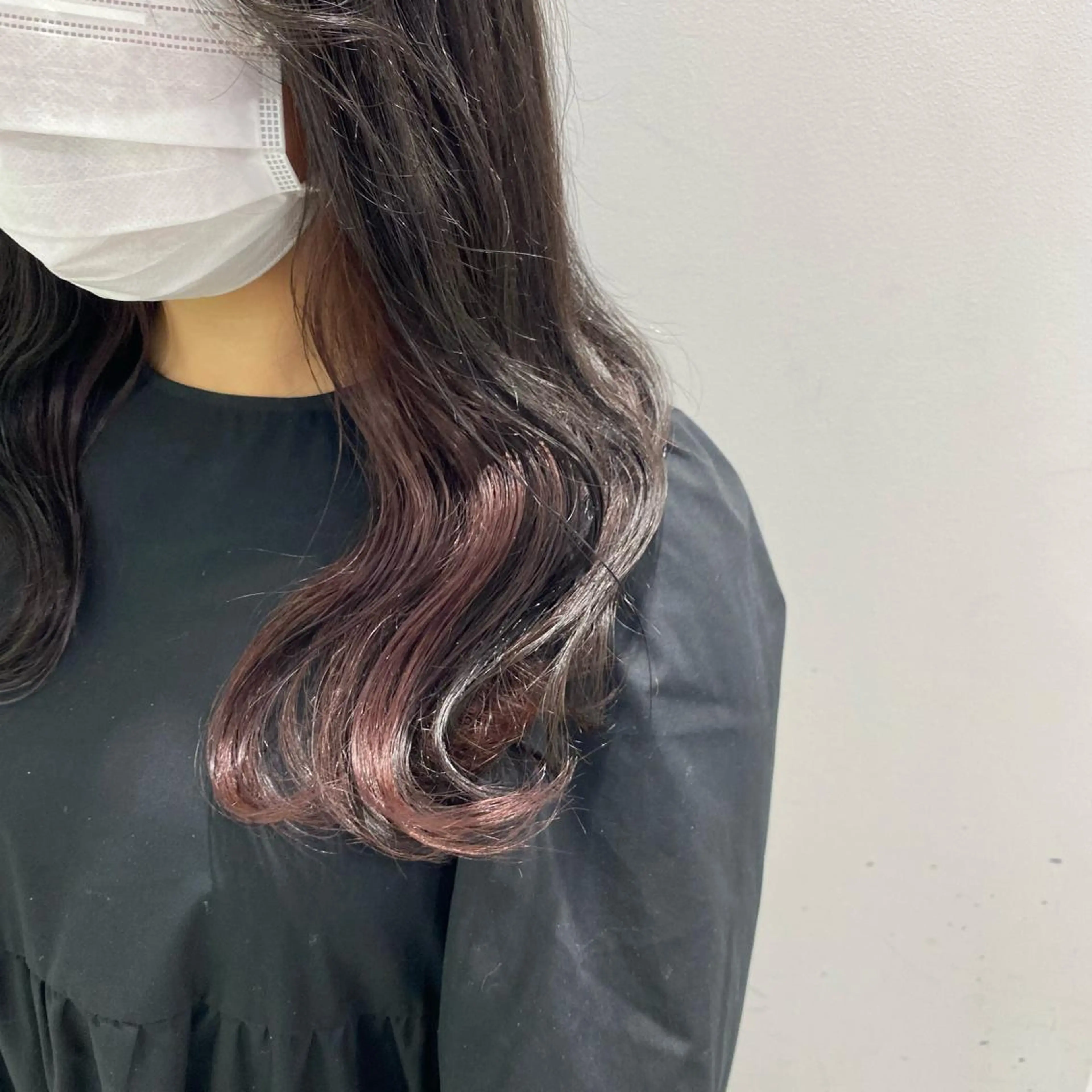 セミロング カラー パーマ ヘアアレンジ メンズ キッズ ネイル マツエク・マツパ アイブロウ メンズインナーカラー インナーカラー 眉カラー 💖横浜ブリーチなし 💖MIHOのヘアスタイル