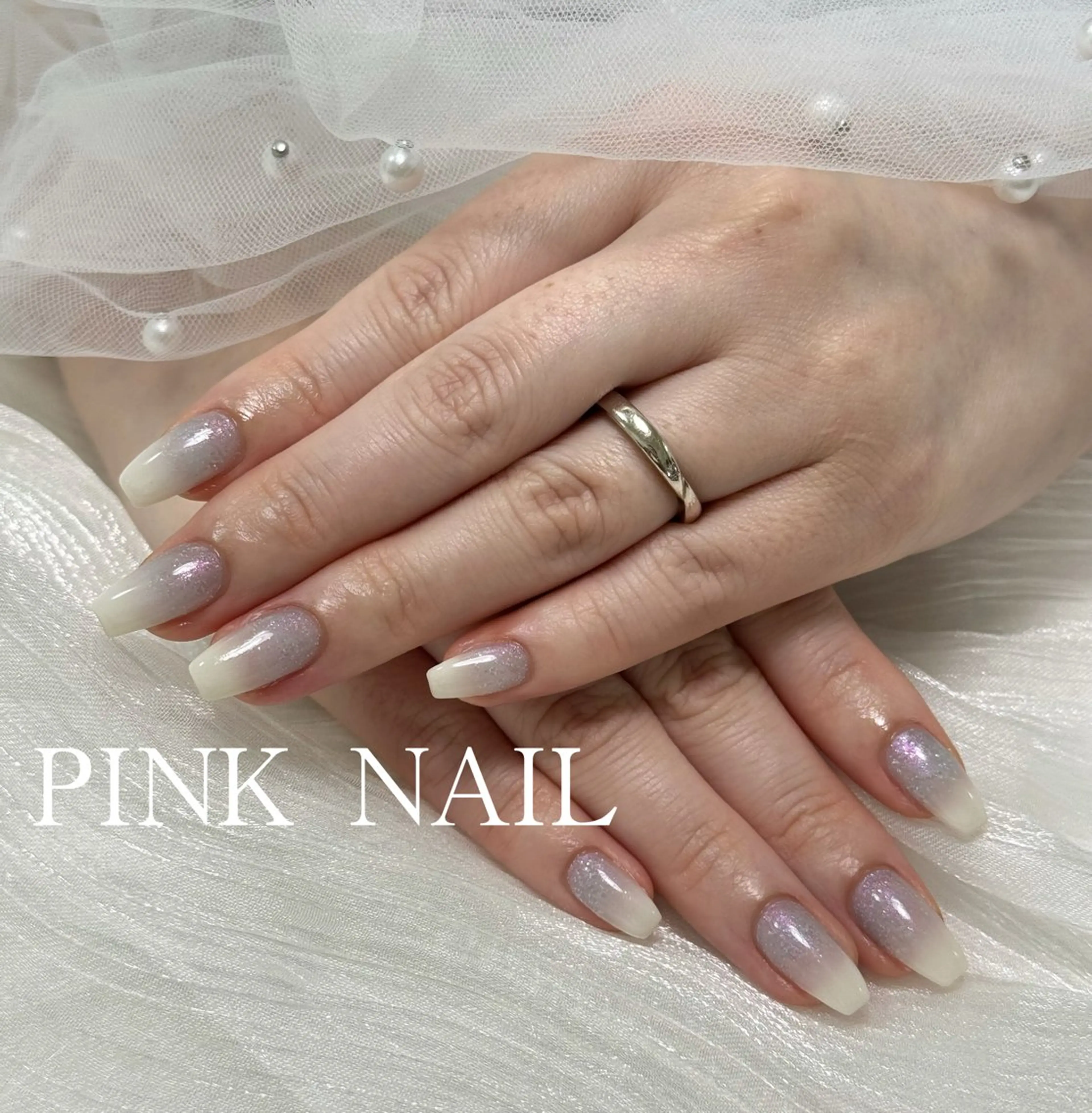 ネイル ハンドネイル pink nailのその他イメージ