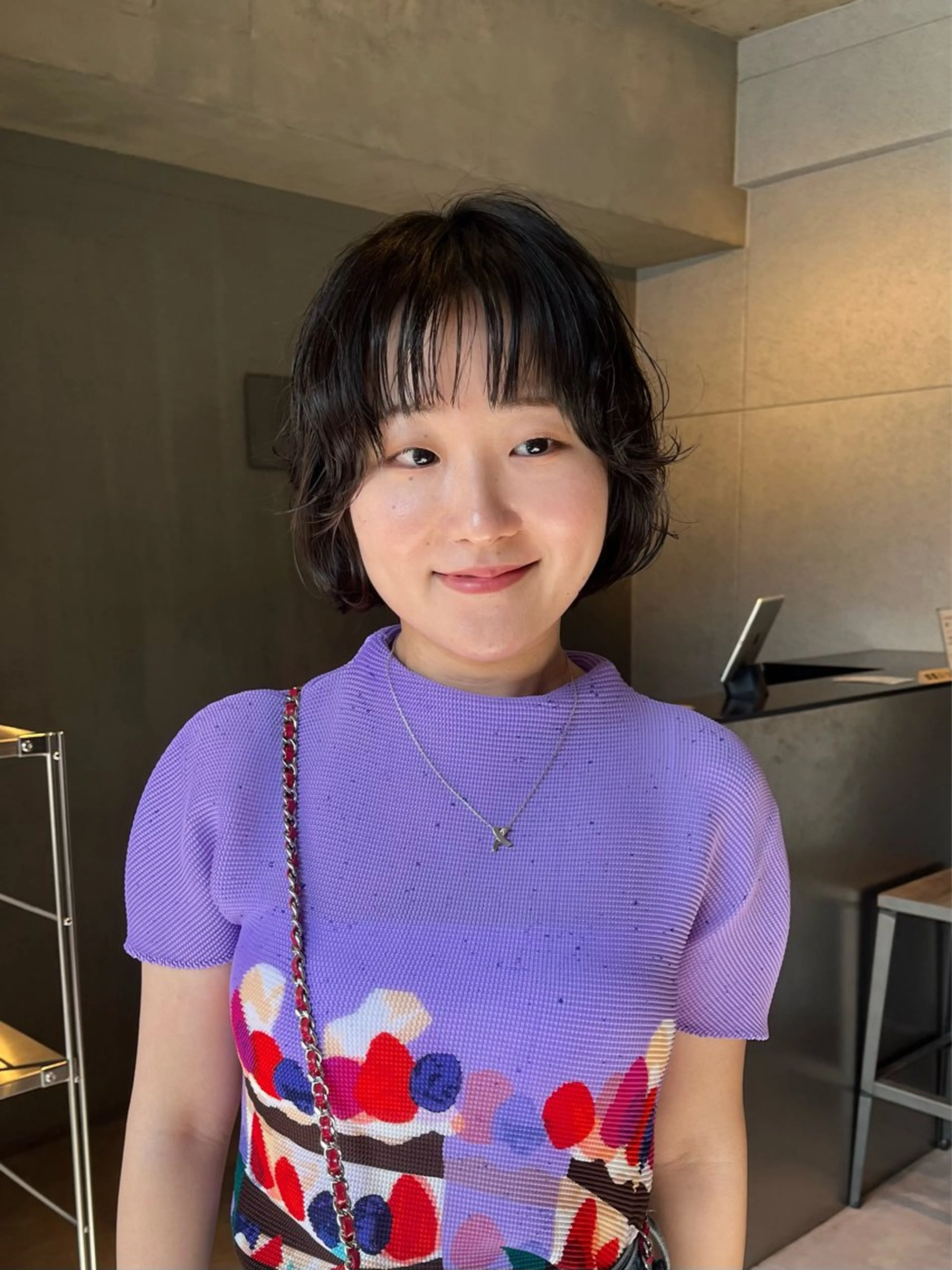 ショート 彩葉/ブリーチ/ カットモデル栄・伏見のヘアスタイル