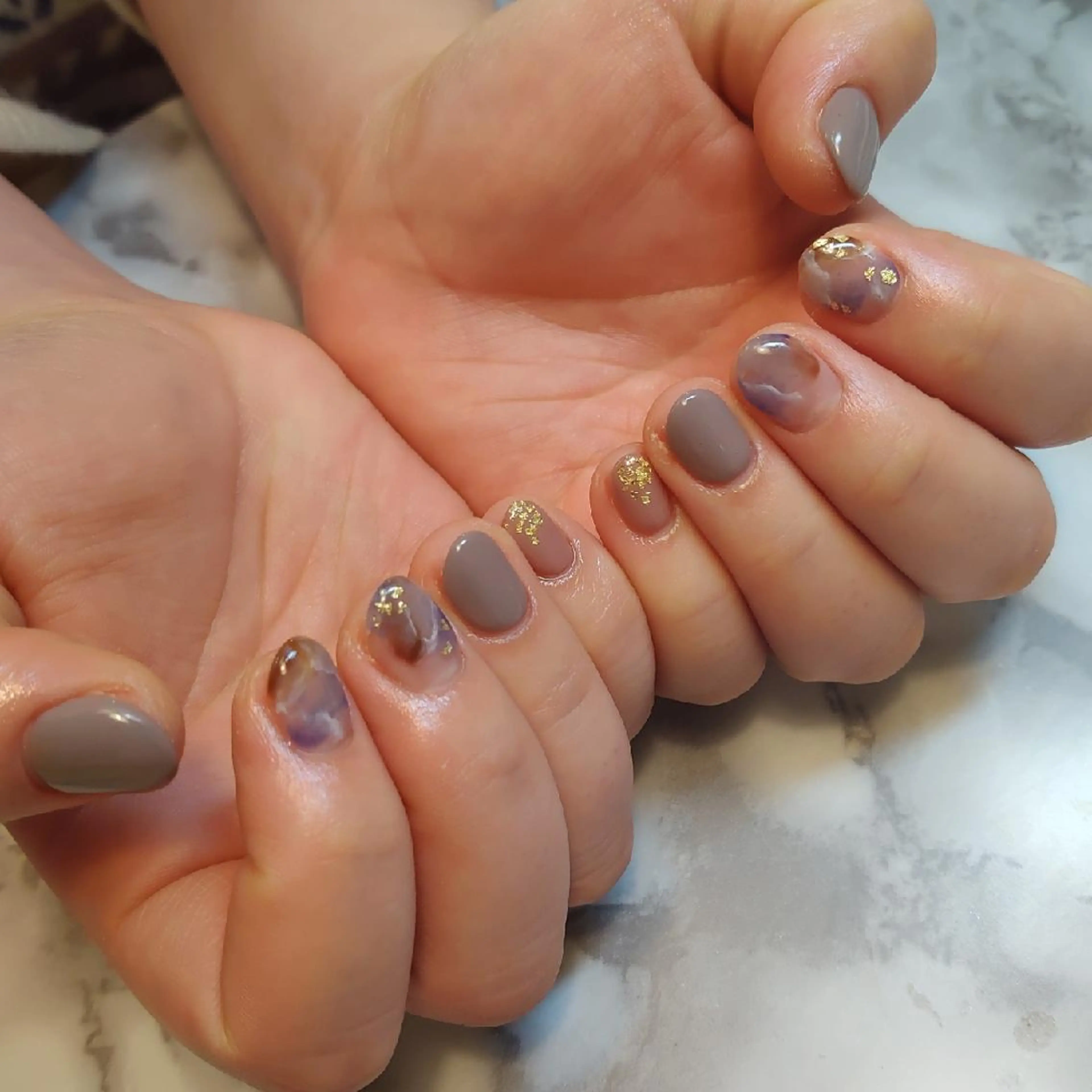 ネイル 持ち込み ジェヌインネイル 河内のネイルデザイン