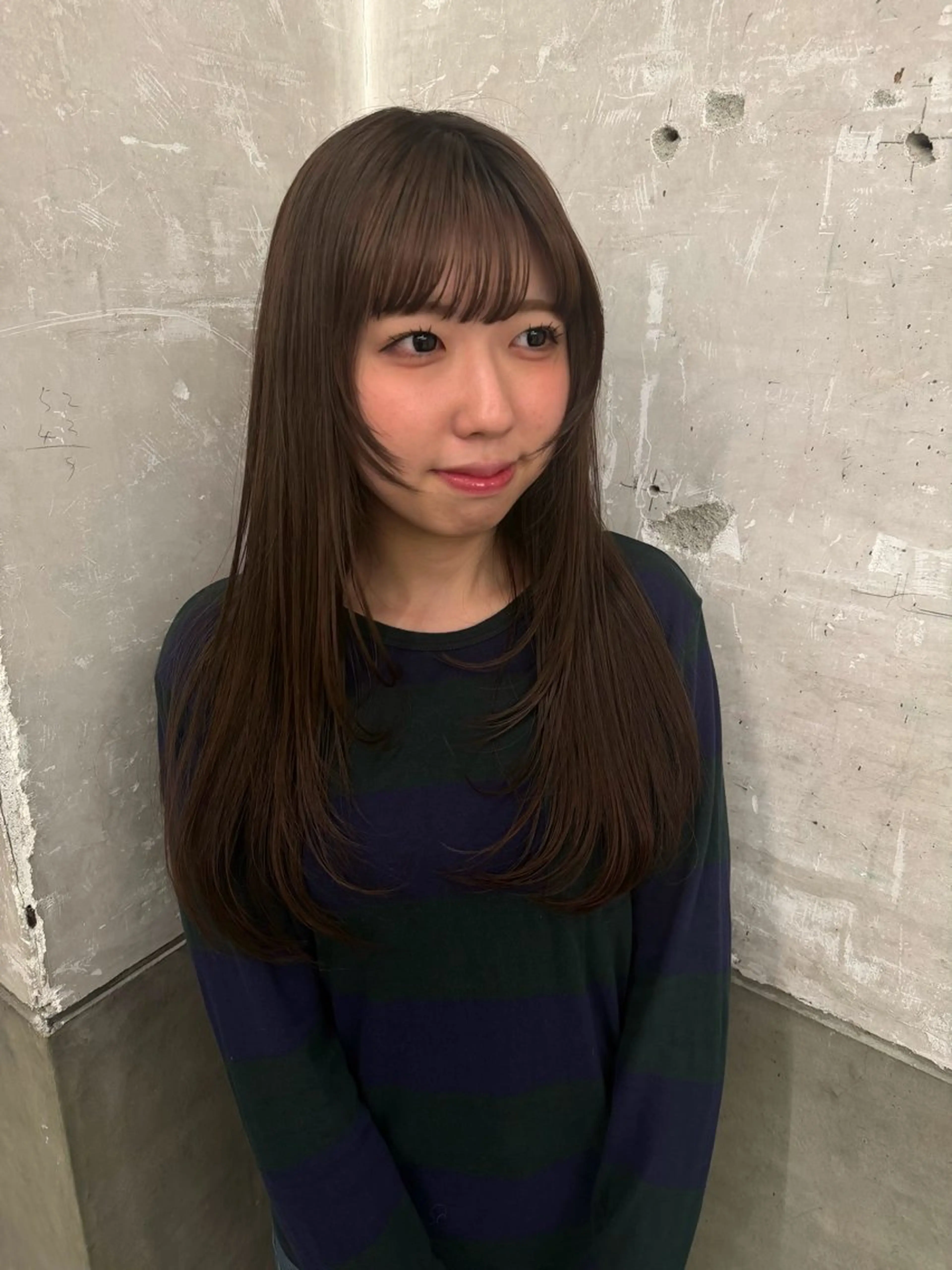 ロング カラー ヘアカラー かえで🧶 ボブ/ハイトーンのヘアスタイル