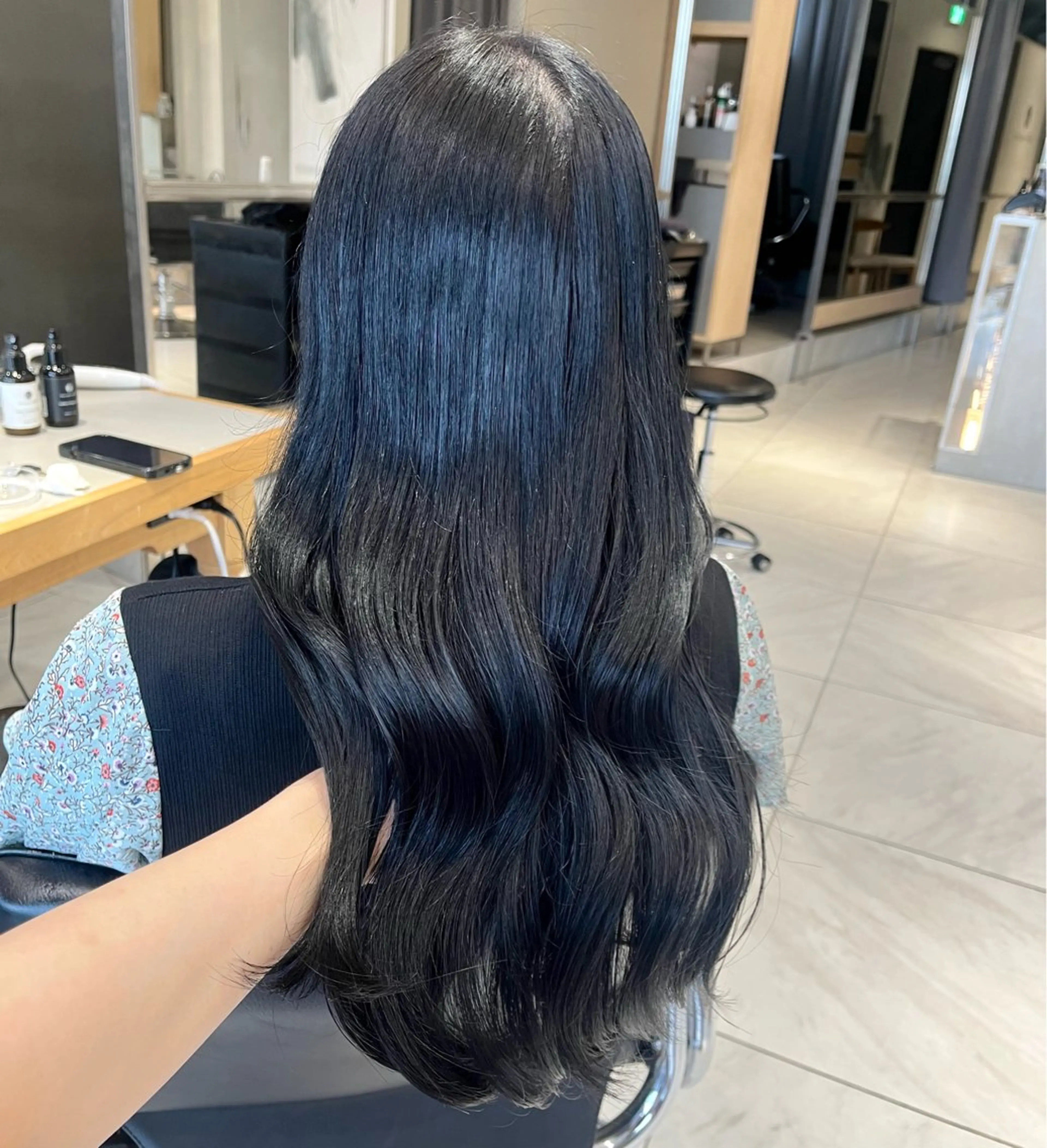 ロング カラー ヘアカラー トリートメント ヘッドスパ ヘアセット 🎀艶モテカラー🎀 彩季のヘアスタイル