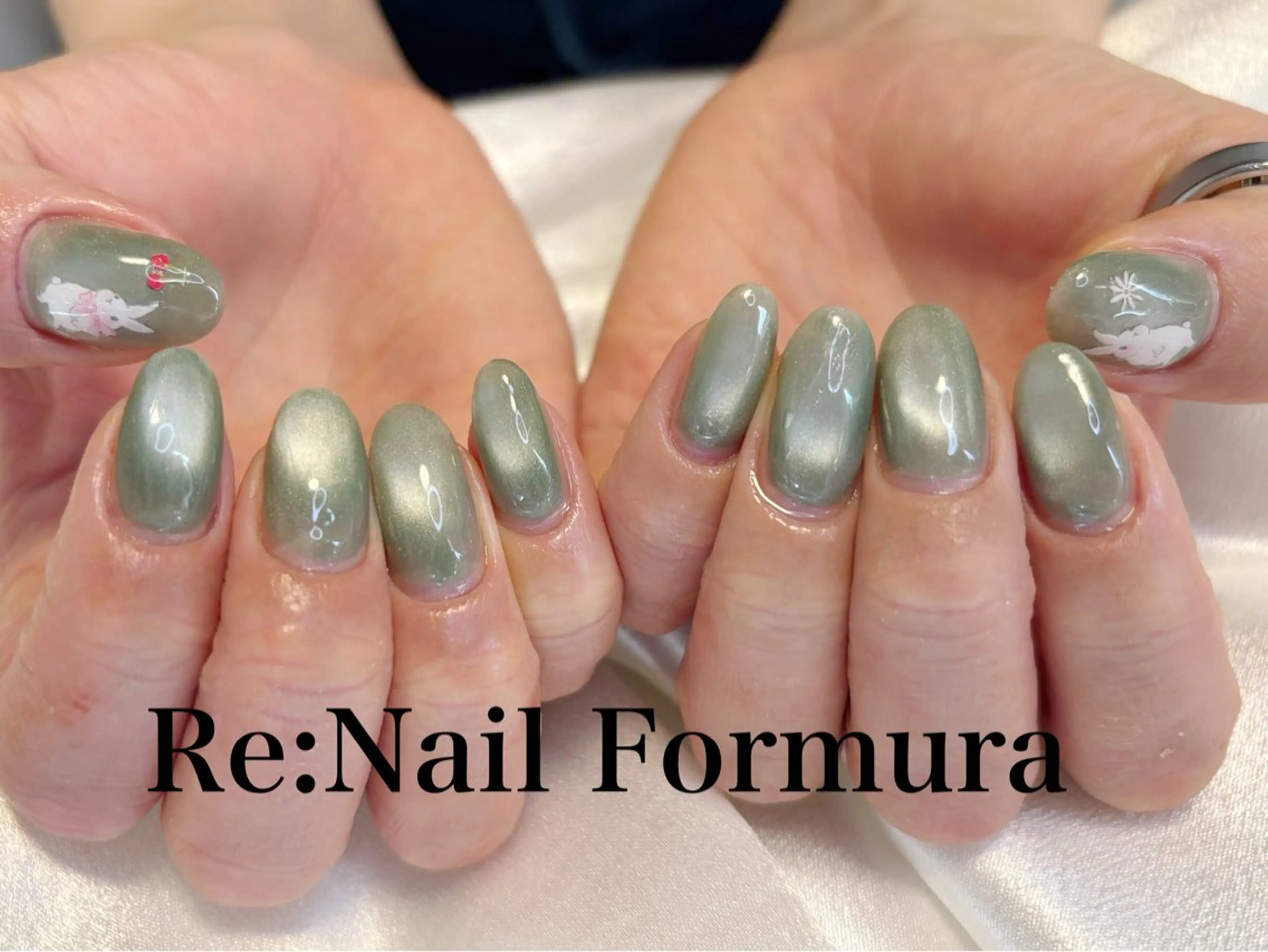 ミディアム ハンドネイル kido chieのネイルデザイン