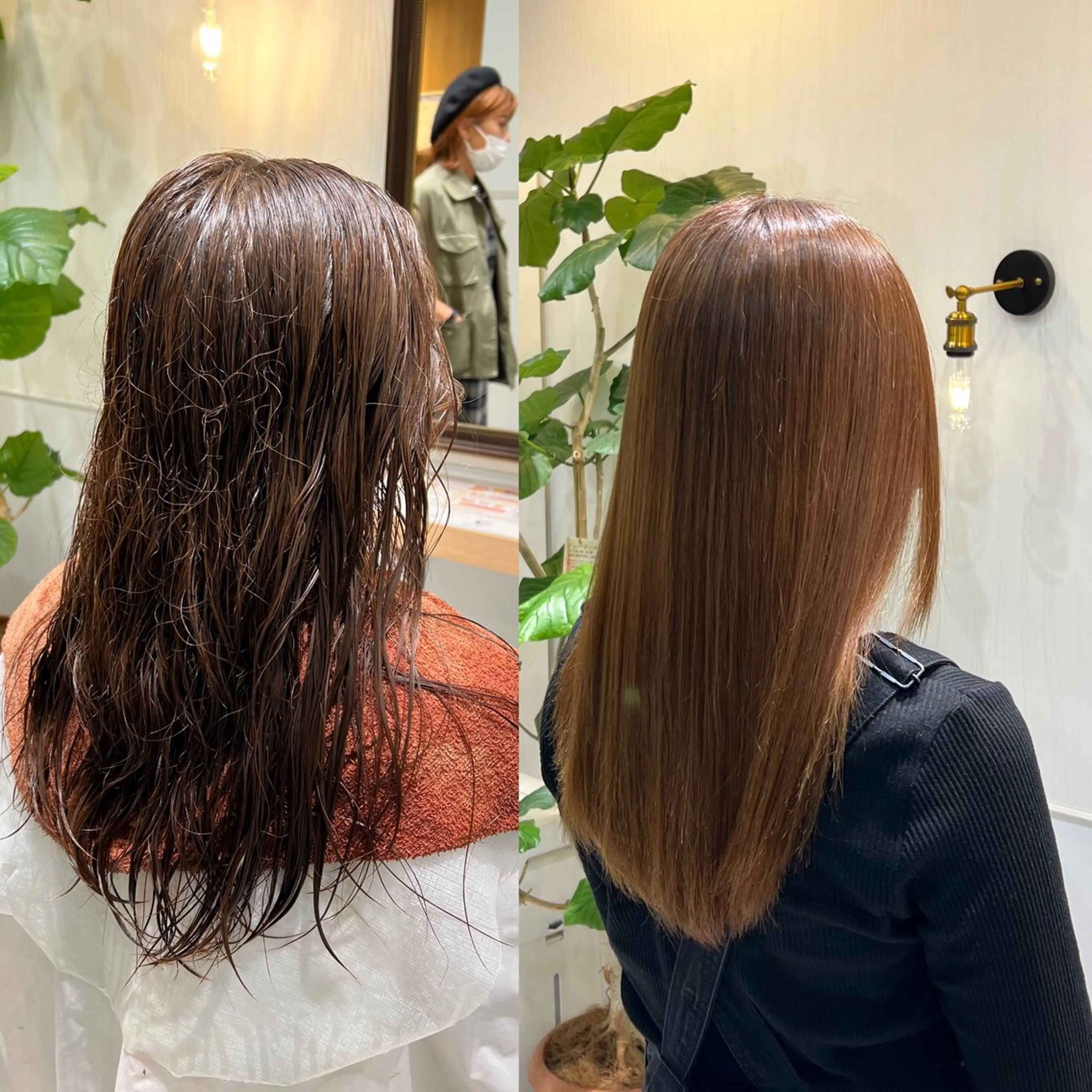 パーマ 縮毛矯正 ヘアカラー トリートメント 川畑 陽奈のヘアスタイル