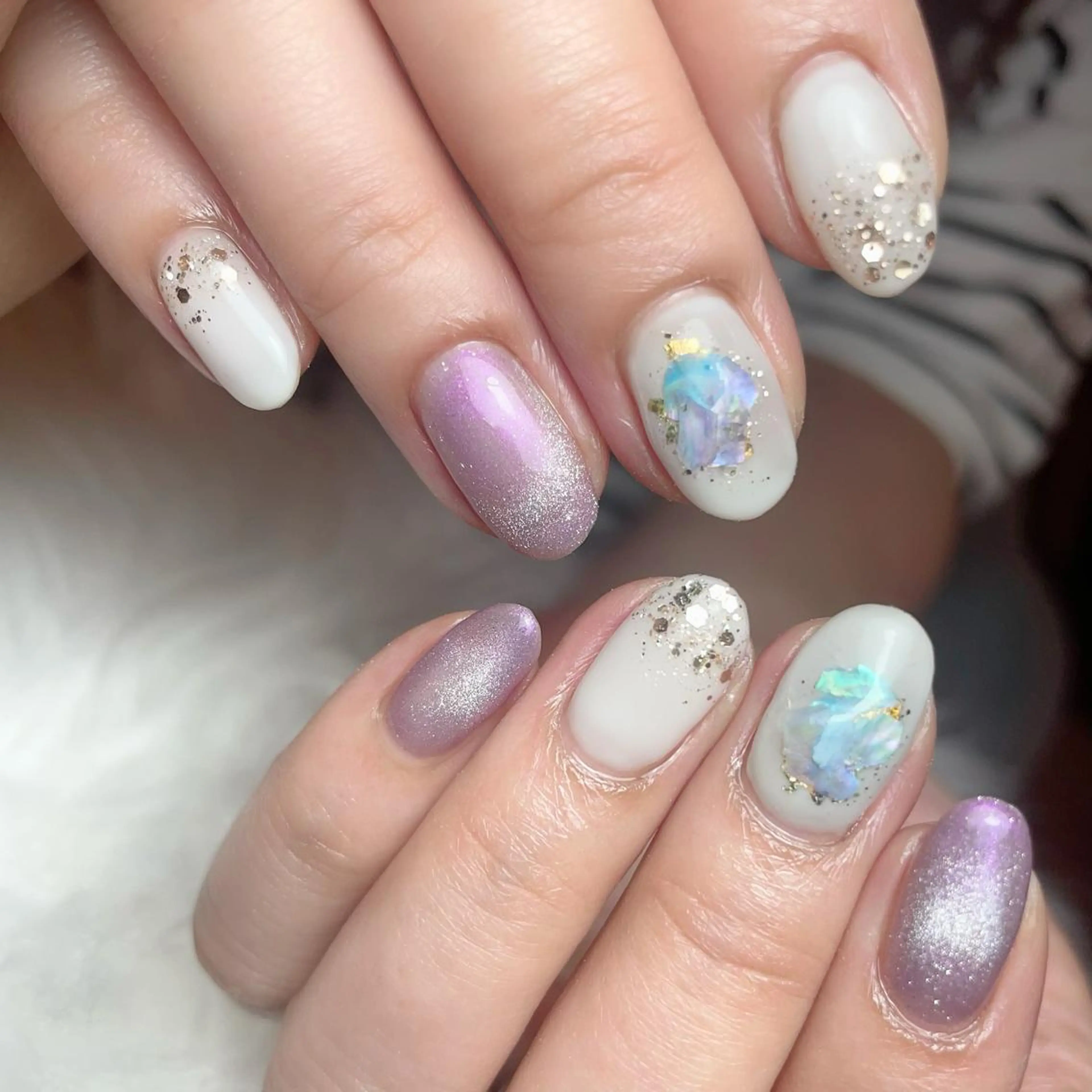 ネイル Feel ‪‪☺︎‬Yuriaのネイルデザイン