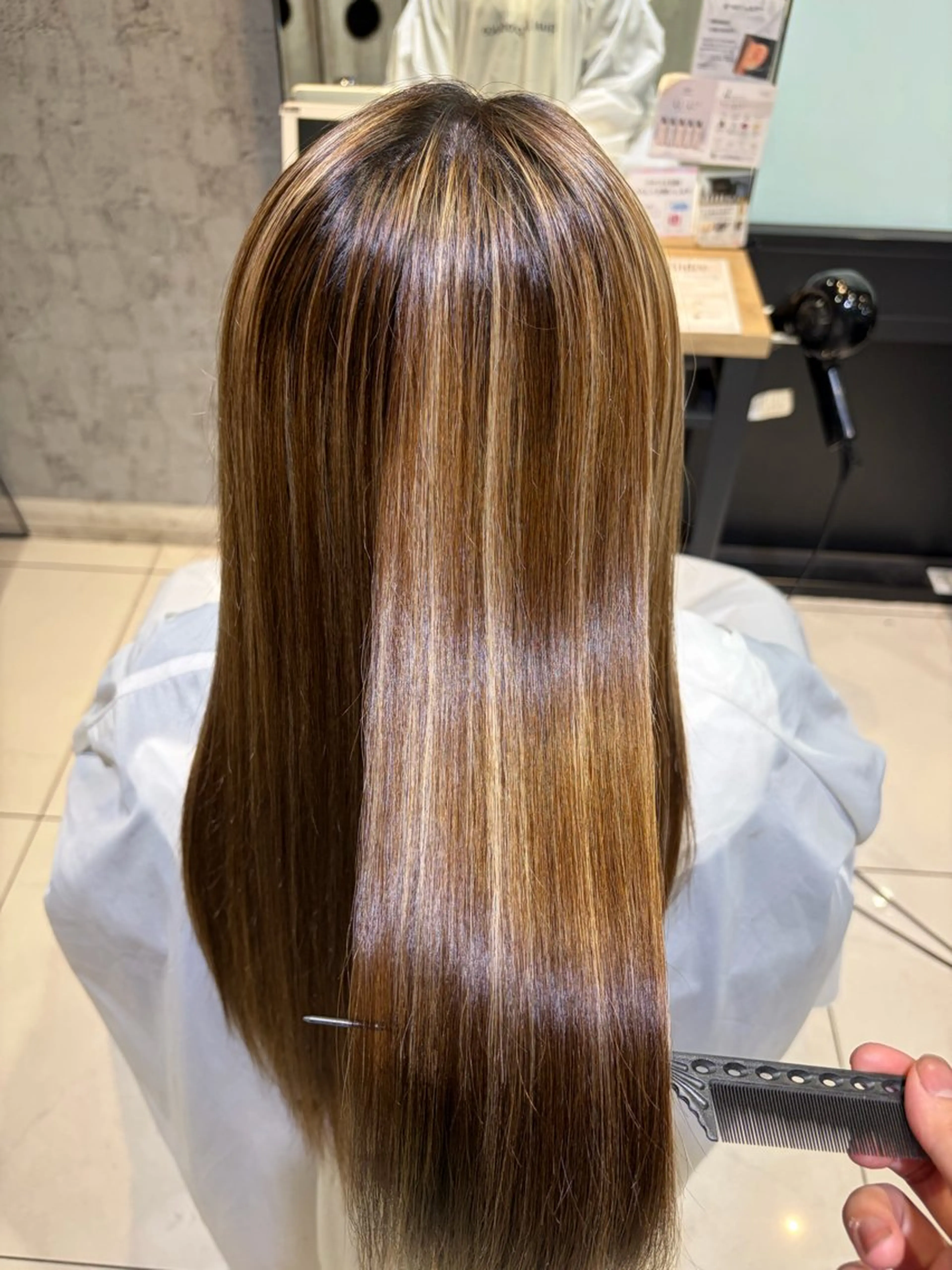 ロング トリートメント 🫧暖色艶カラ ー❤️🫧Kyaraのヘアスタイル