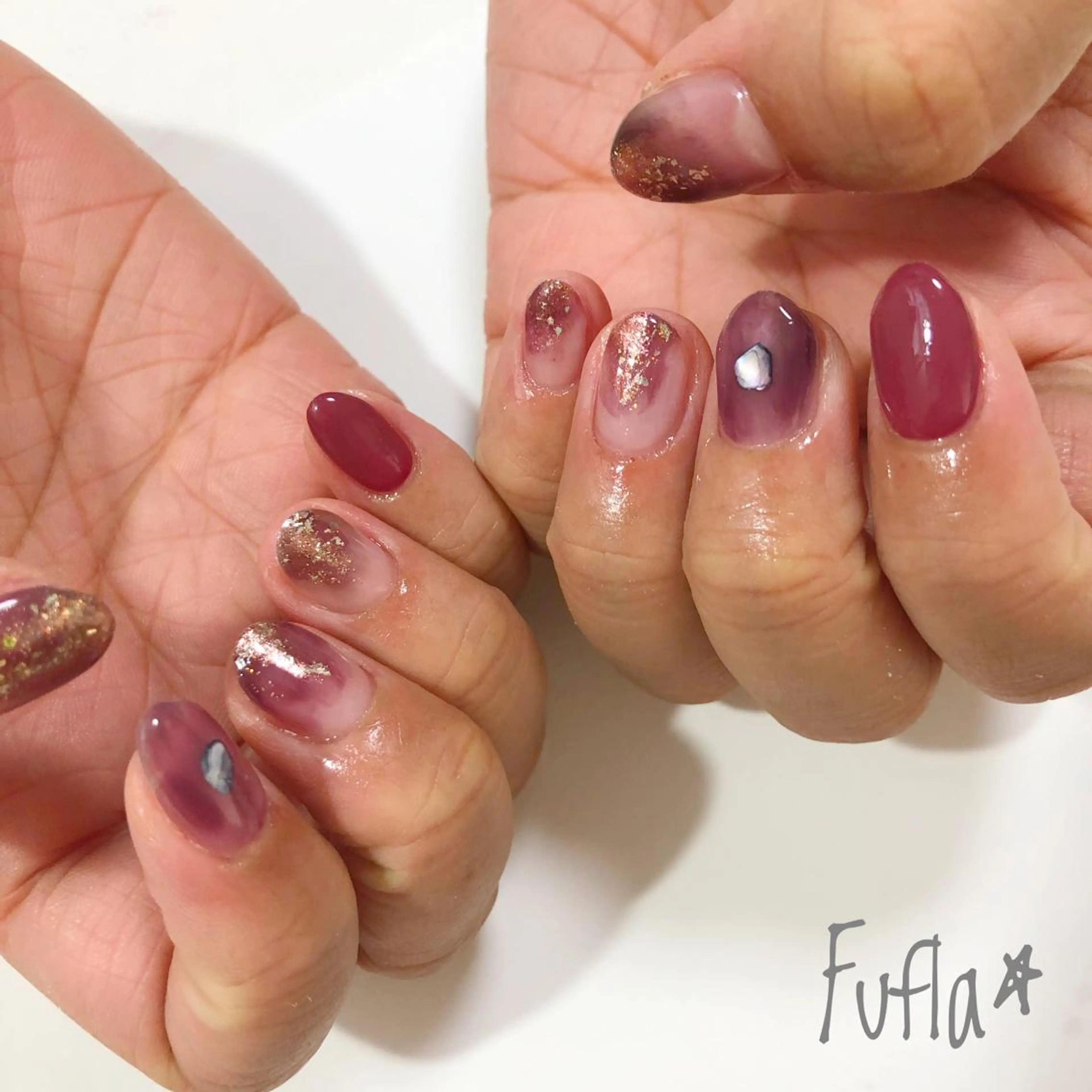 ネイル プライベートサロン Fuflaのネイルデザイン