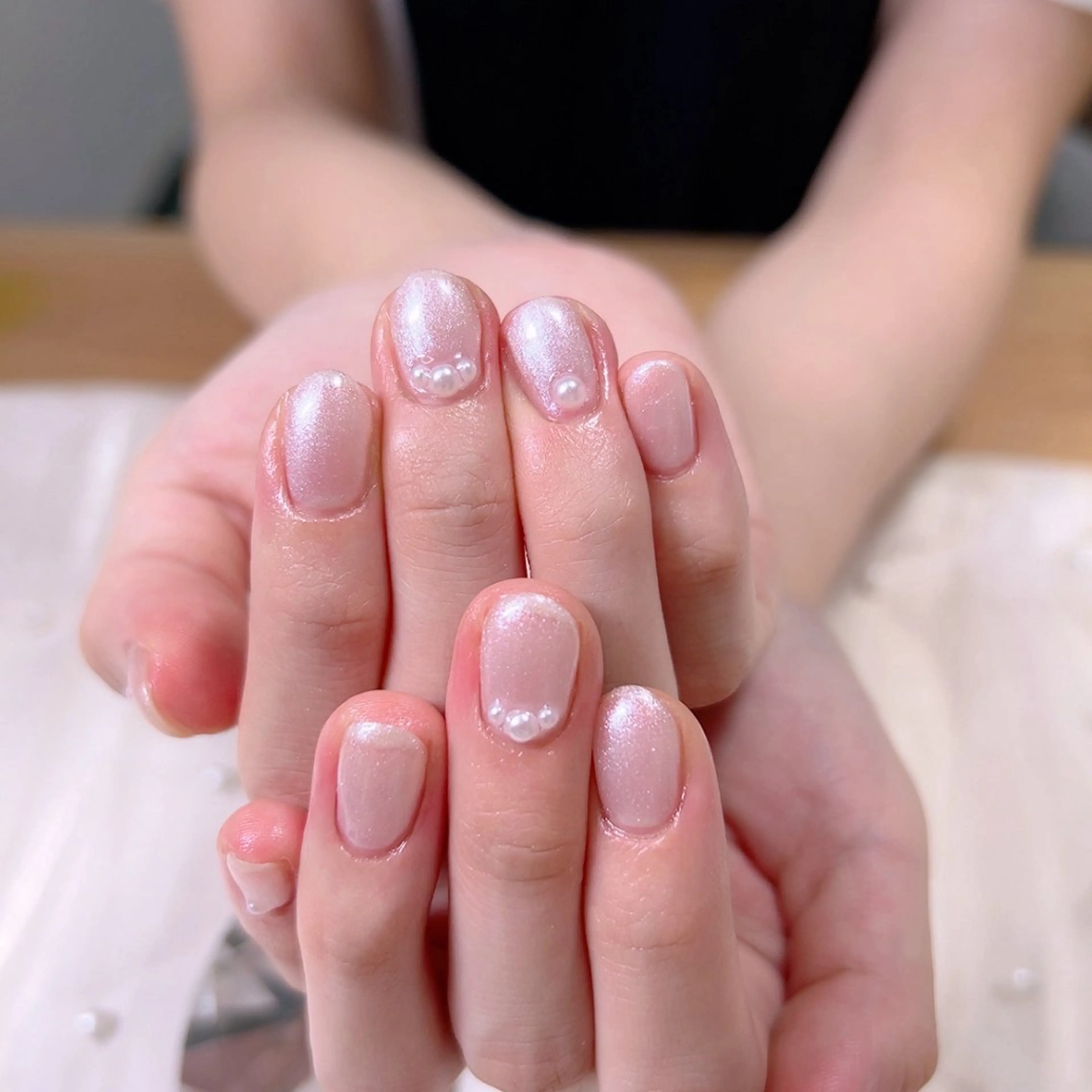 ネイル オフィスネイル ワンカラーネイル シンプルネイル Cute Tips nailのネイルデザイン