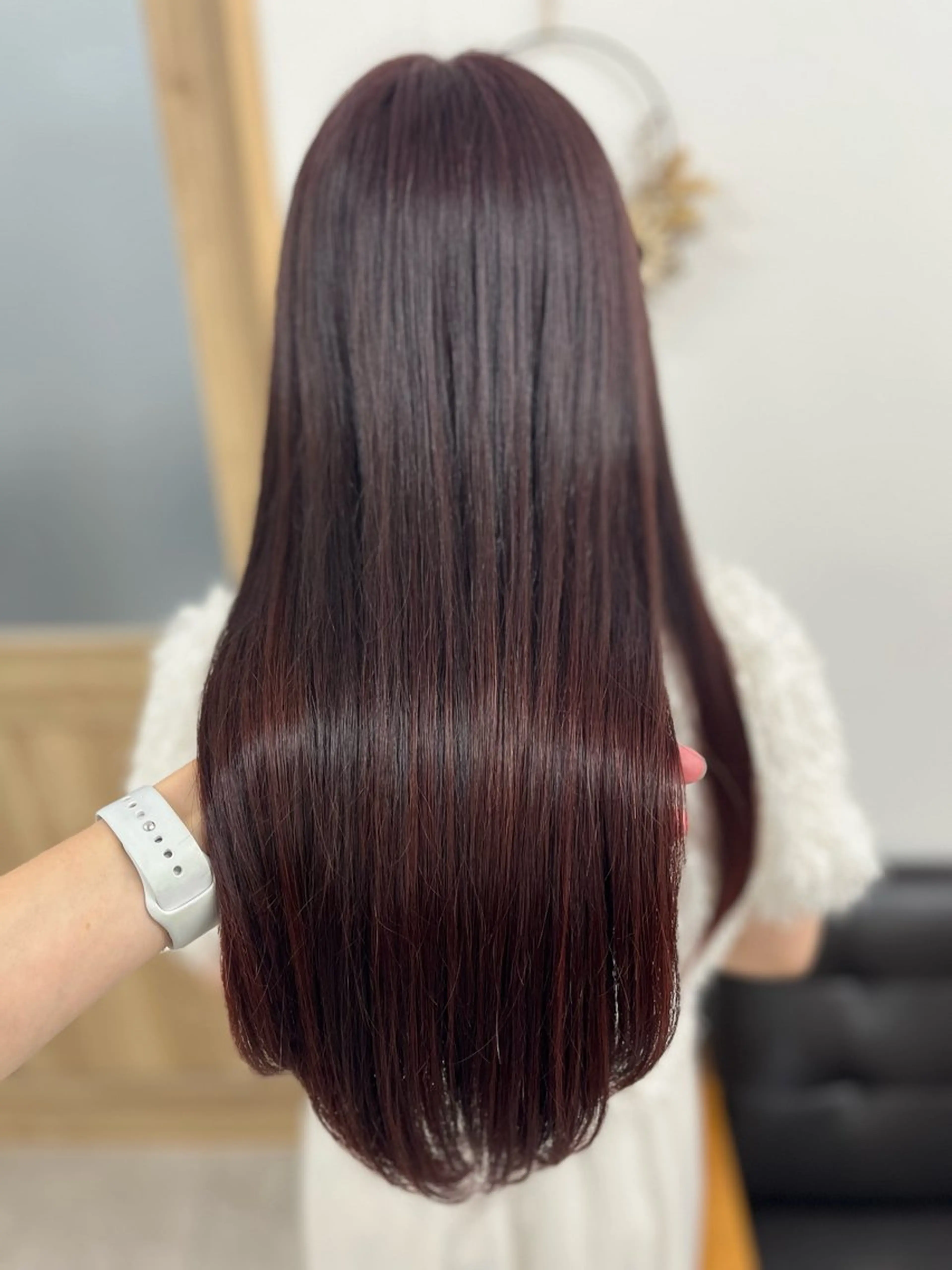 ロング カラー ブラウンカラー カット ヘアカラー トリートメント 🫧ぷる艶カラー🫧 Yuubi🦩のヘアスタイル