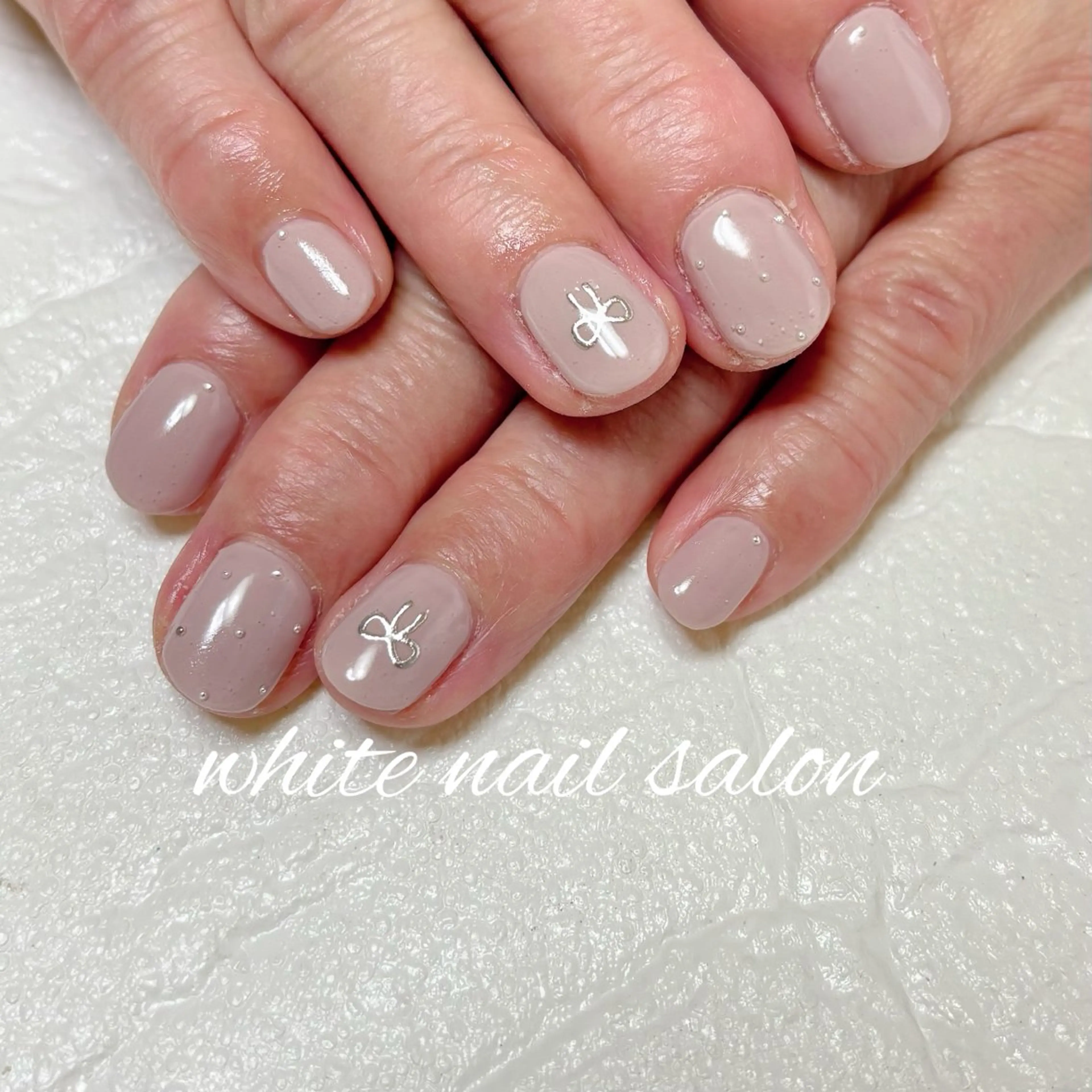 ネイル フットネイル ハンドネイル white nail salonのネイルデザイン