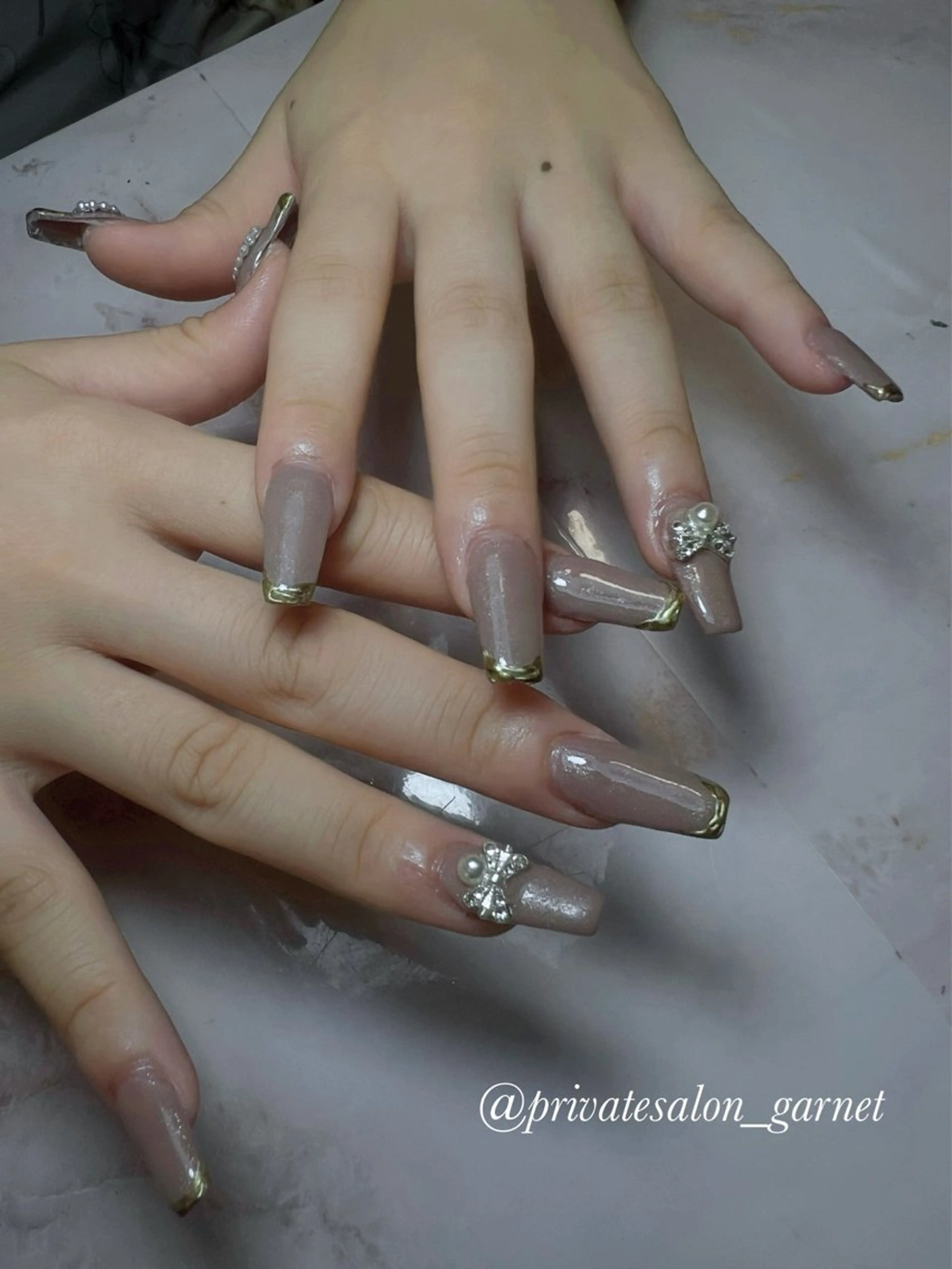 ネイル ハンドネイル Garnet nailのネイルデザイン